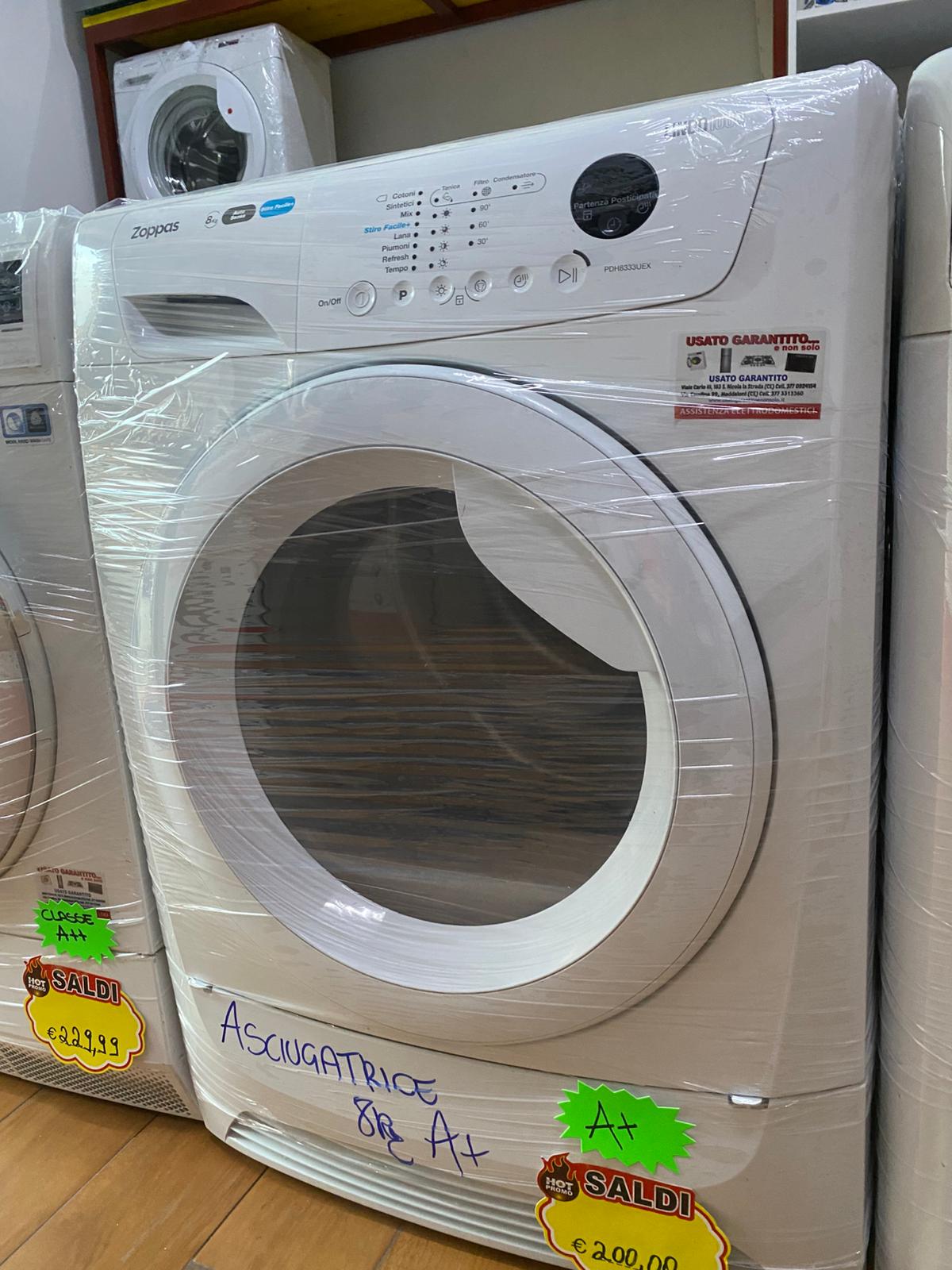 ASCIUGATRICE ZOPPAS 8KG