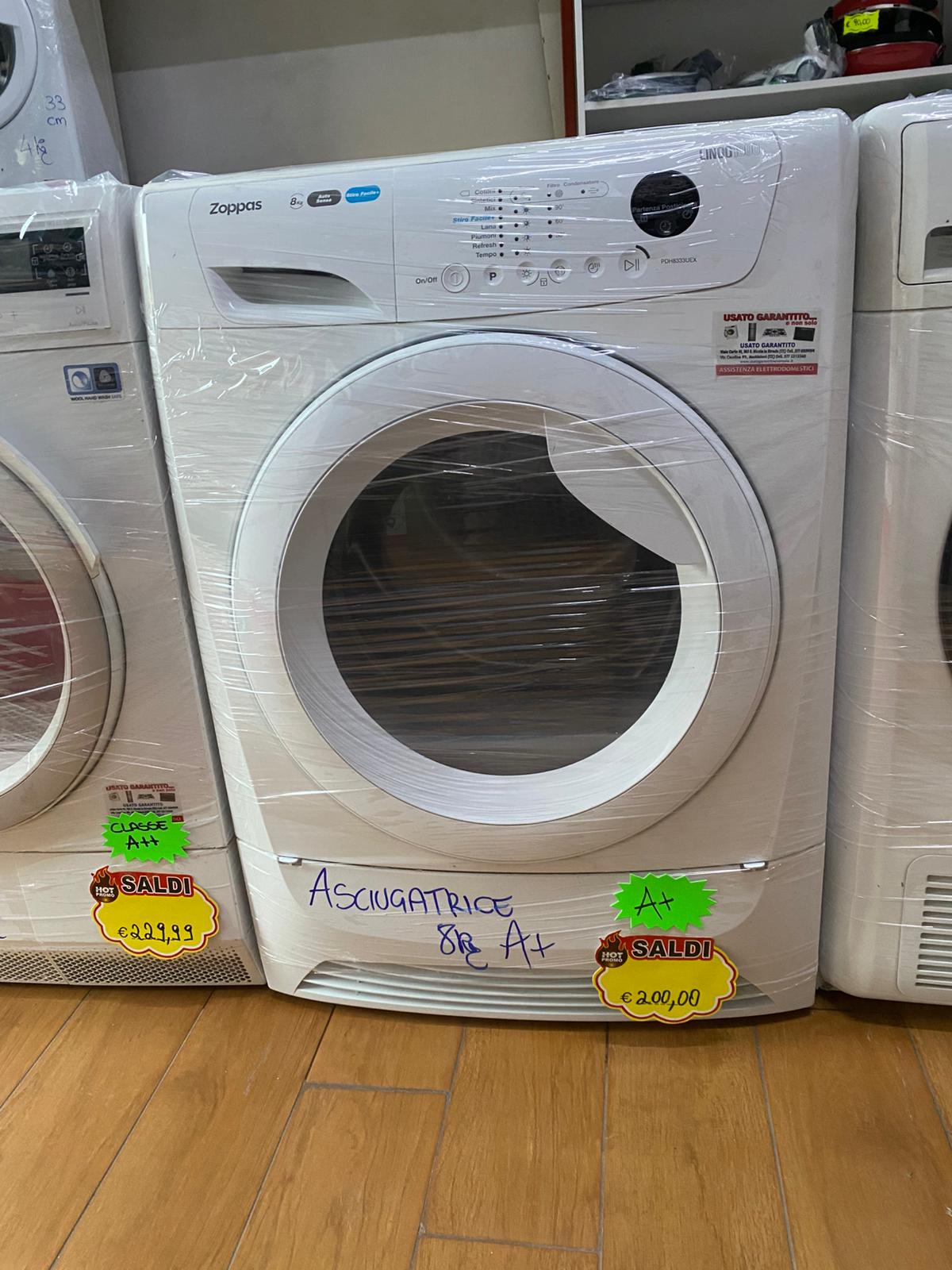 ASCIUGATRICE ZOPPAS 8KG