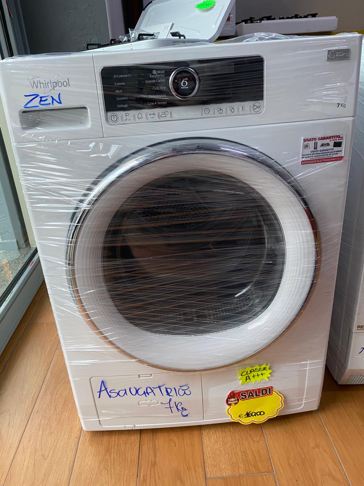 ASCIUGATRICE WHIRLPOOL ZEN 7KG