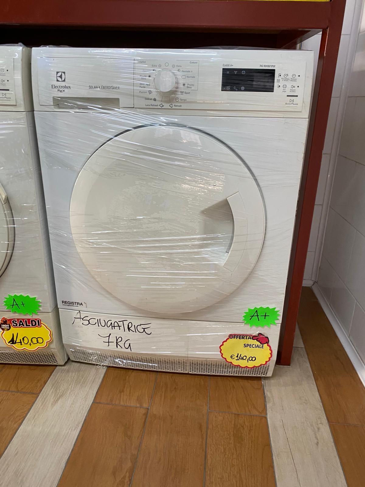 ASCIUGATRICE LECTROLUX REX OBLO' CHIUSO 7KG