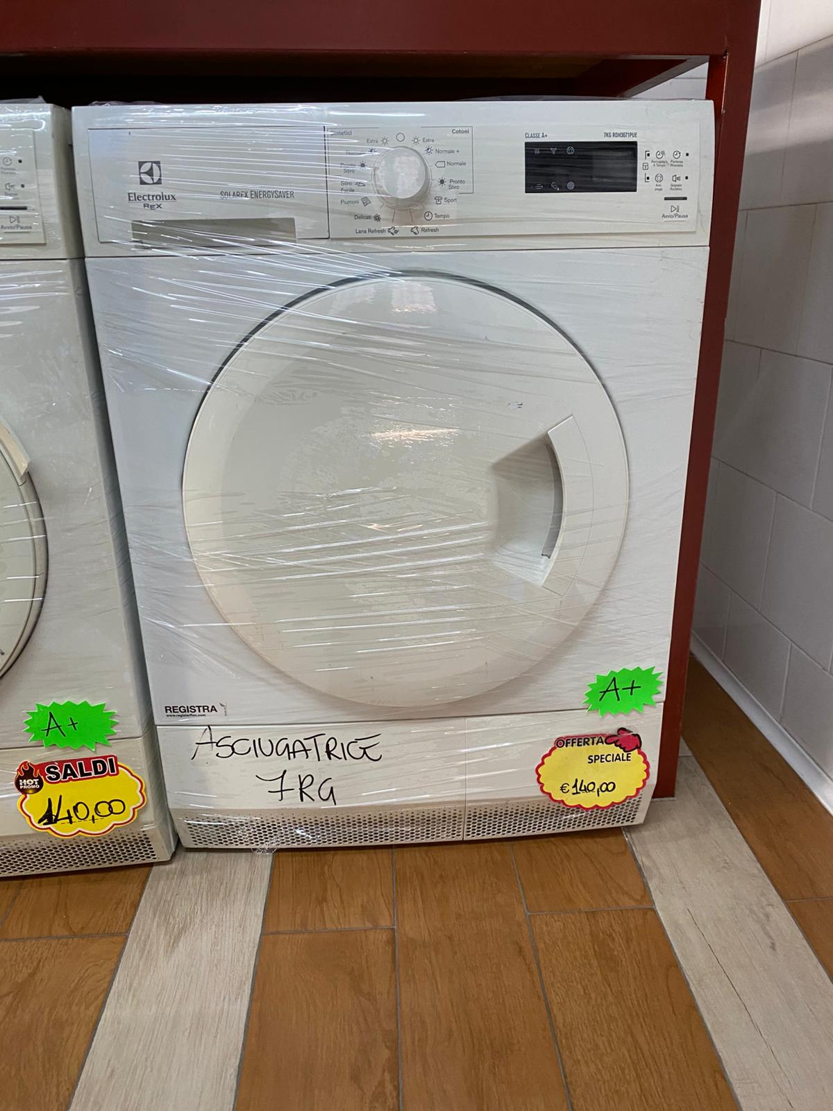 ASCIUGATRICE LECTROLUX REX OBLO' CHIUSO 7KG