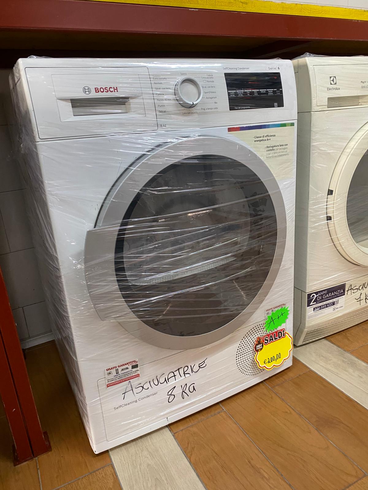 ASCIUGATRICE BOSCH 8KG SERIE 6