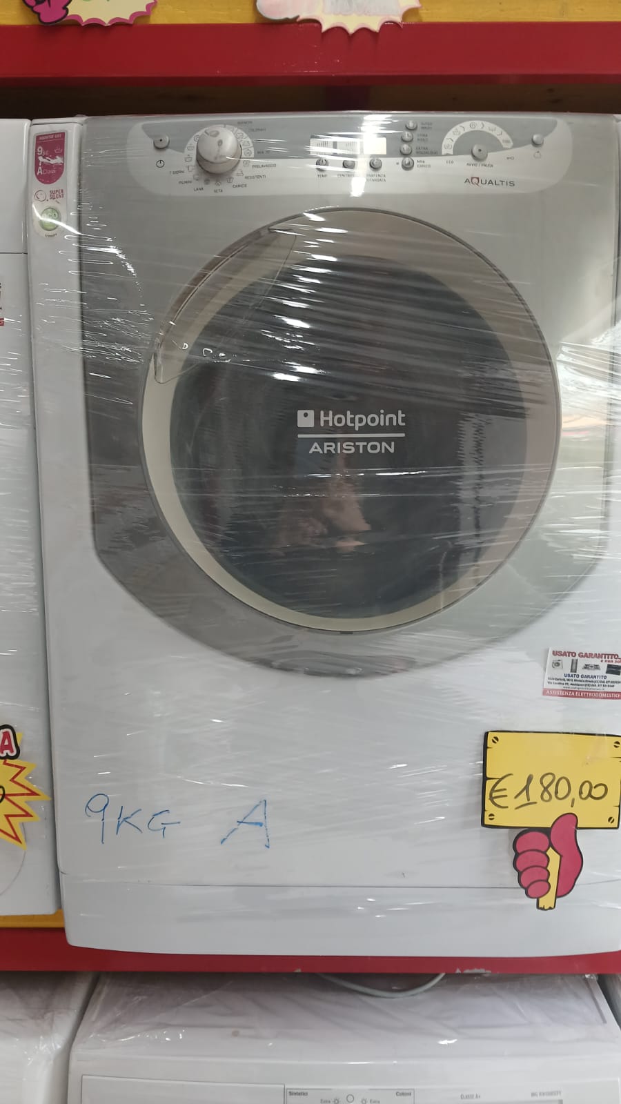 LAVATRICE HOTPOINT ARISTON AQUALTIS 9KG