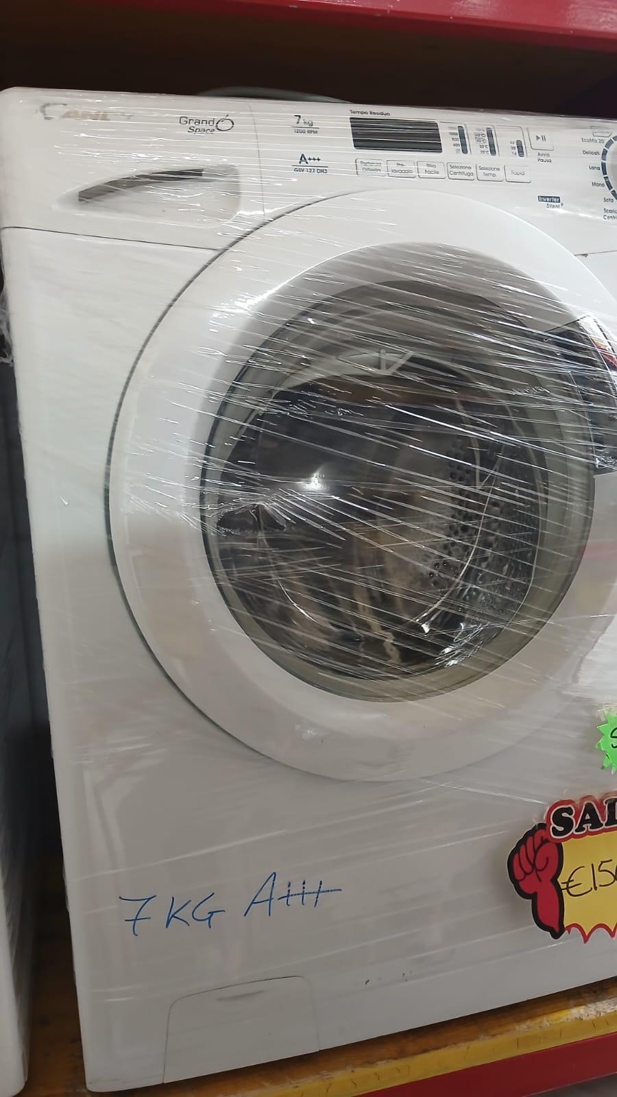 LAVATRICE CANDY GRANDO' SPACE 7KG SLIM