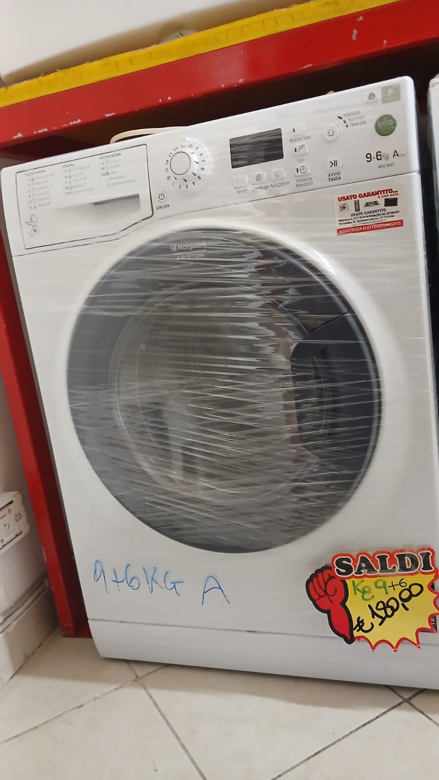 LAVASCIUGA HOTPOINT ARISTON 9+6KG