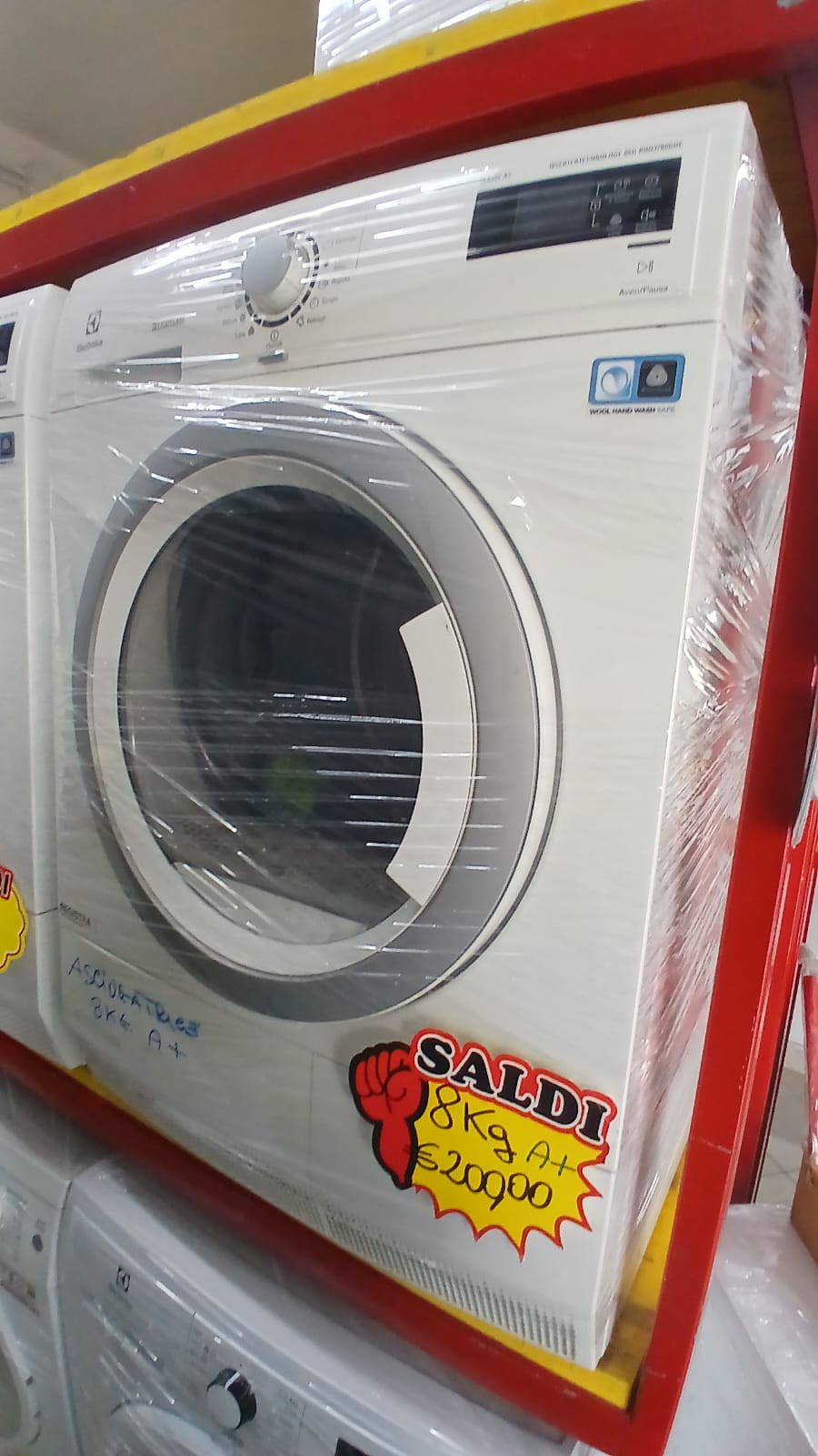 ASCIUGATRICE ELECTROLUX REX 8KG