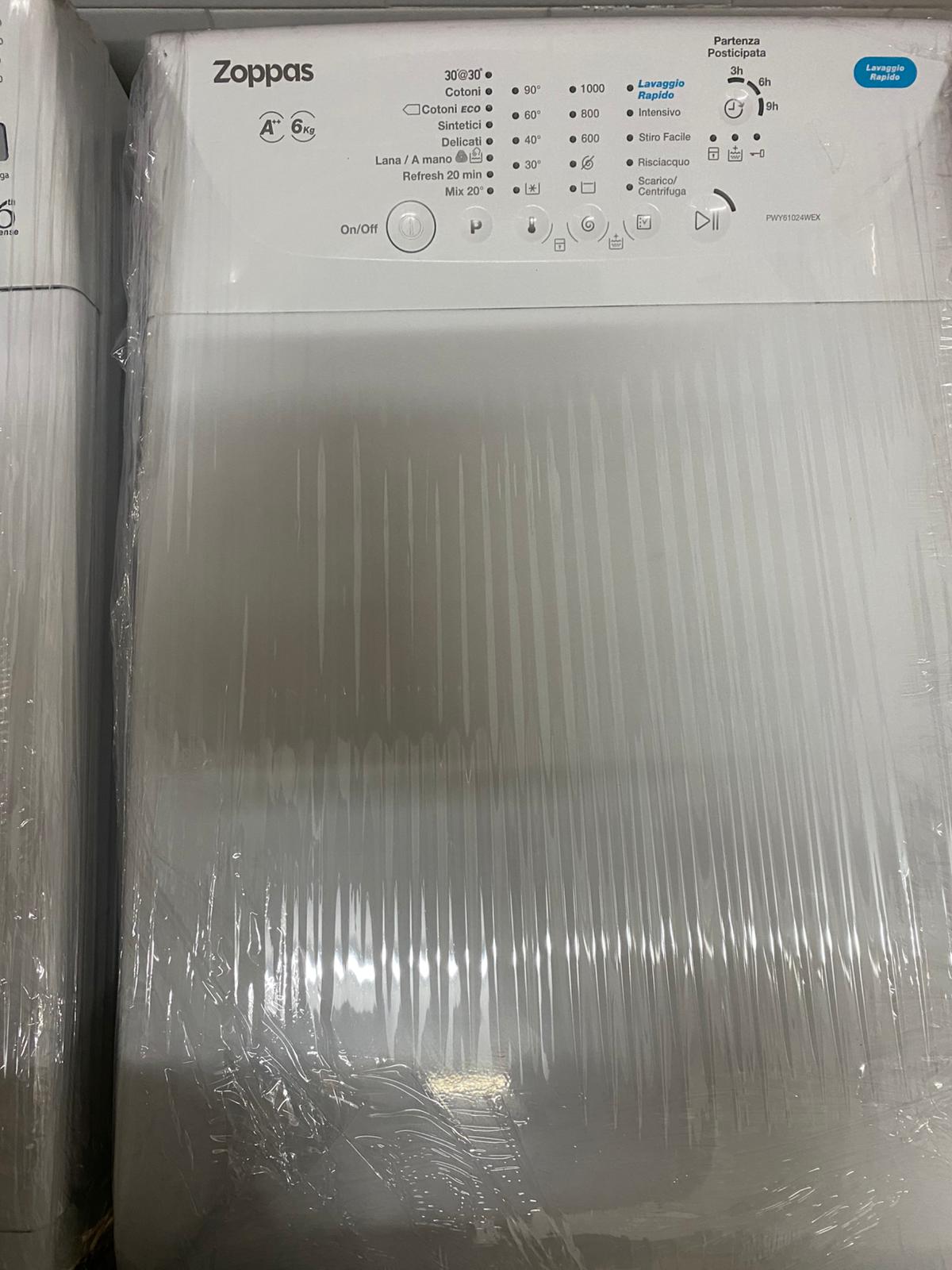 LAVATRICE ZOPPAS 6KG CARICO ALTO