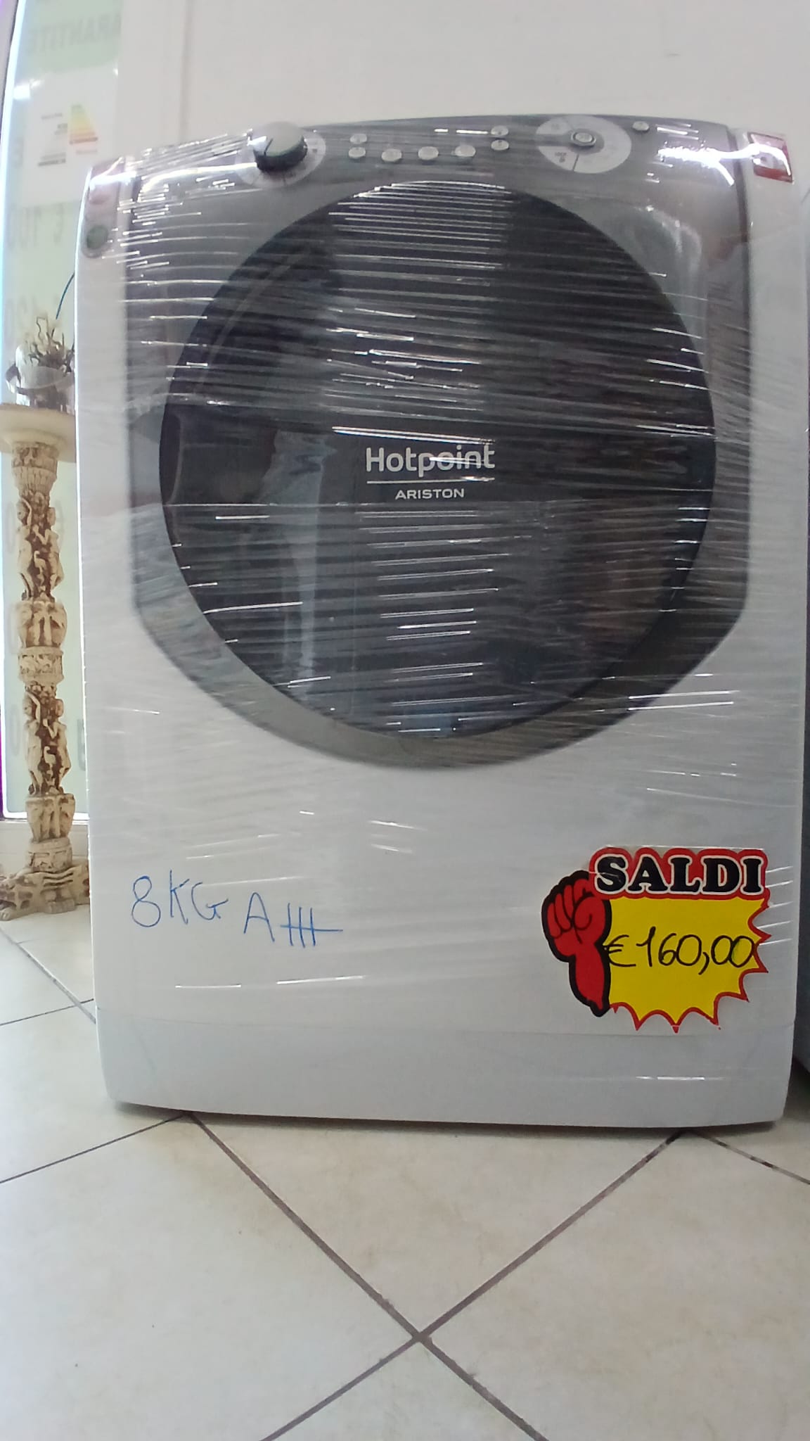 LAVATRICE HOTPOINT ARISTON AQUALTIS 8KG