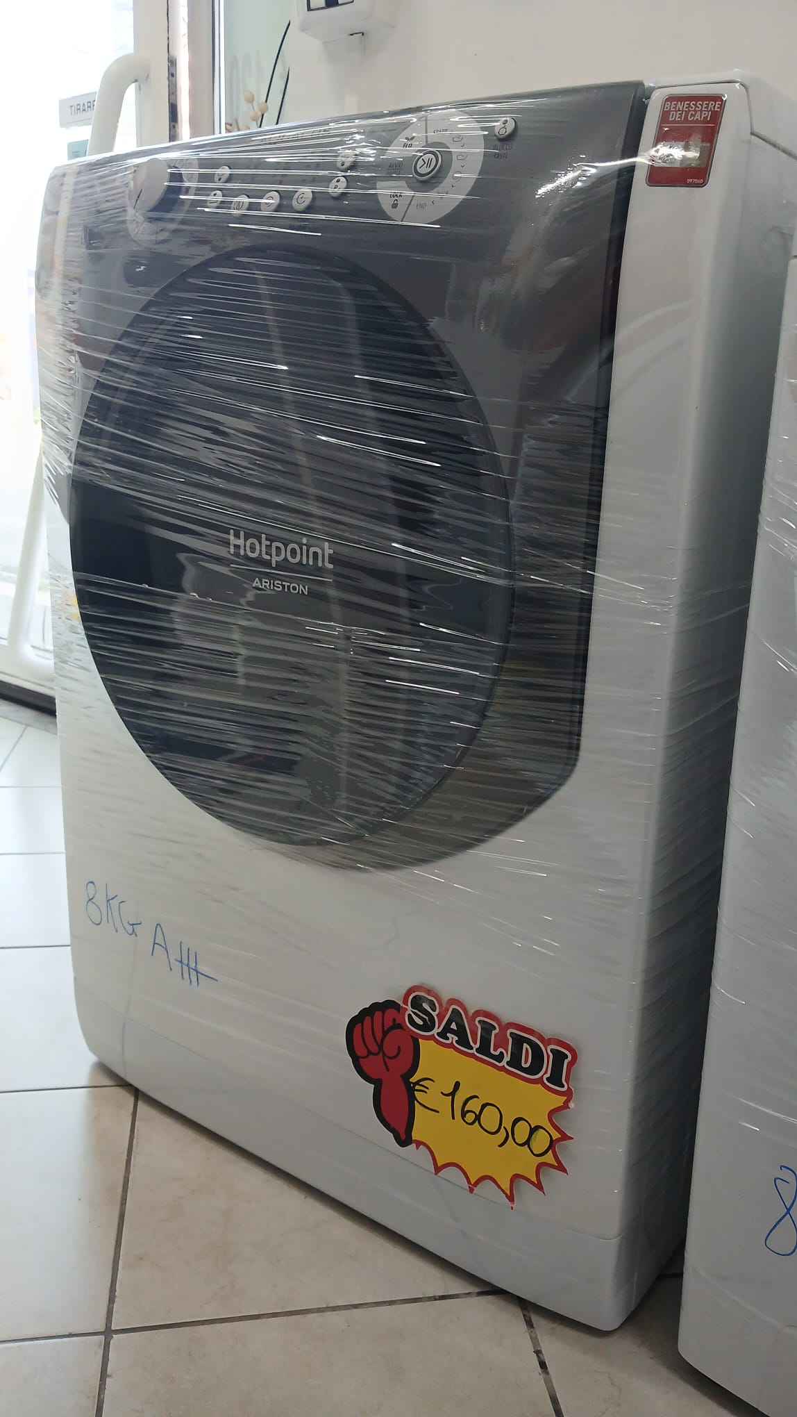 LAVATRICE HOTPOINT ARISTON AQUALTIS 8KG