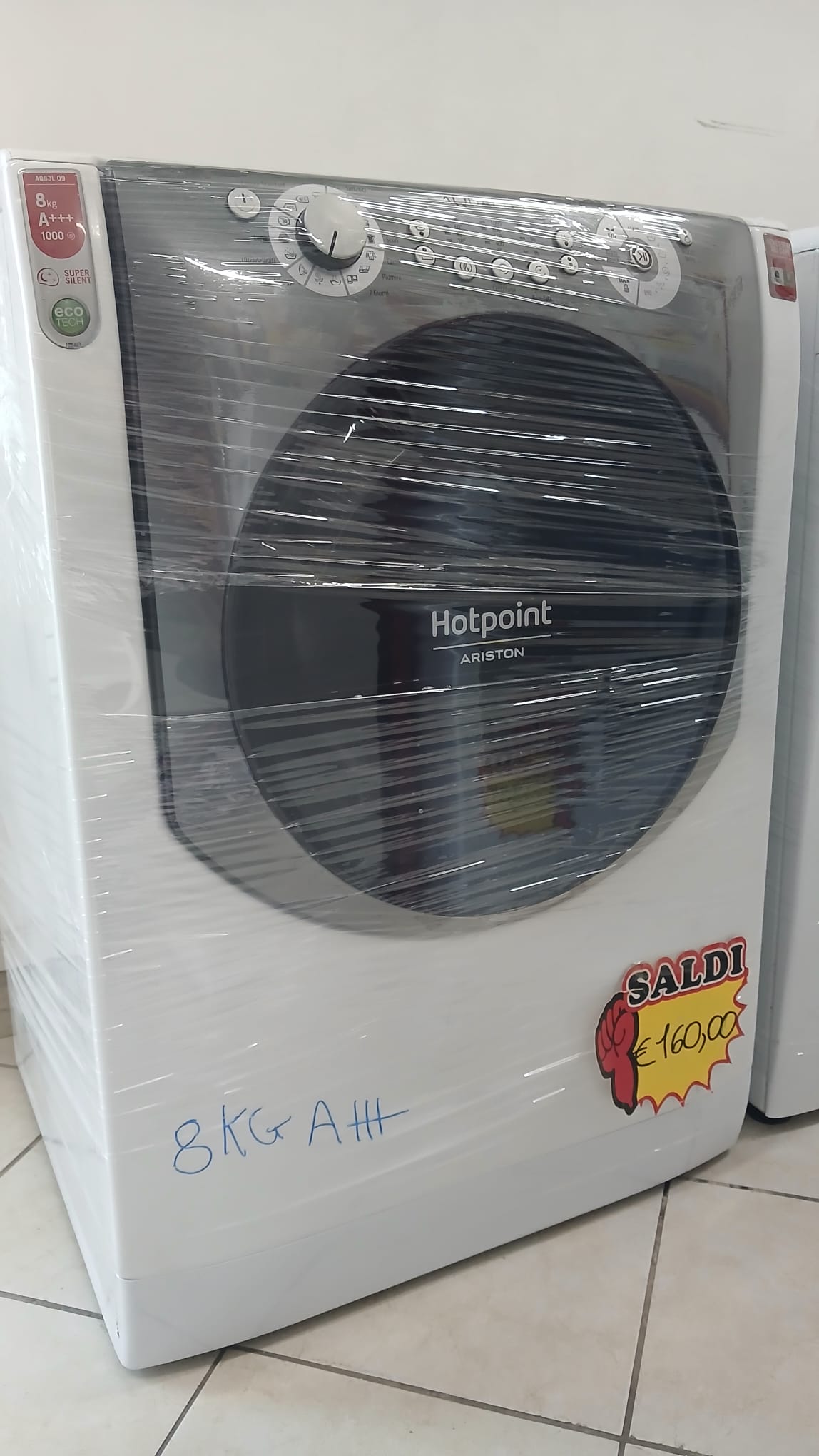 LAVATRICE HOTPOINT ARISTON AQUALTIS 8KG