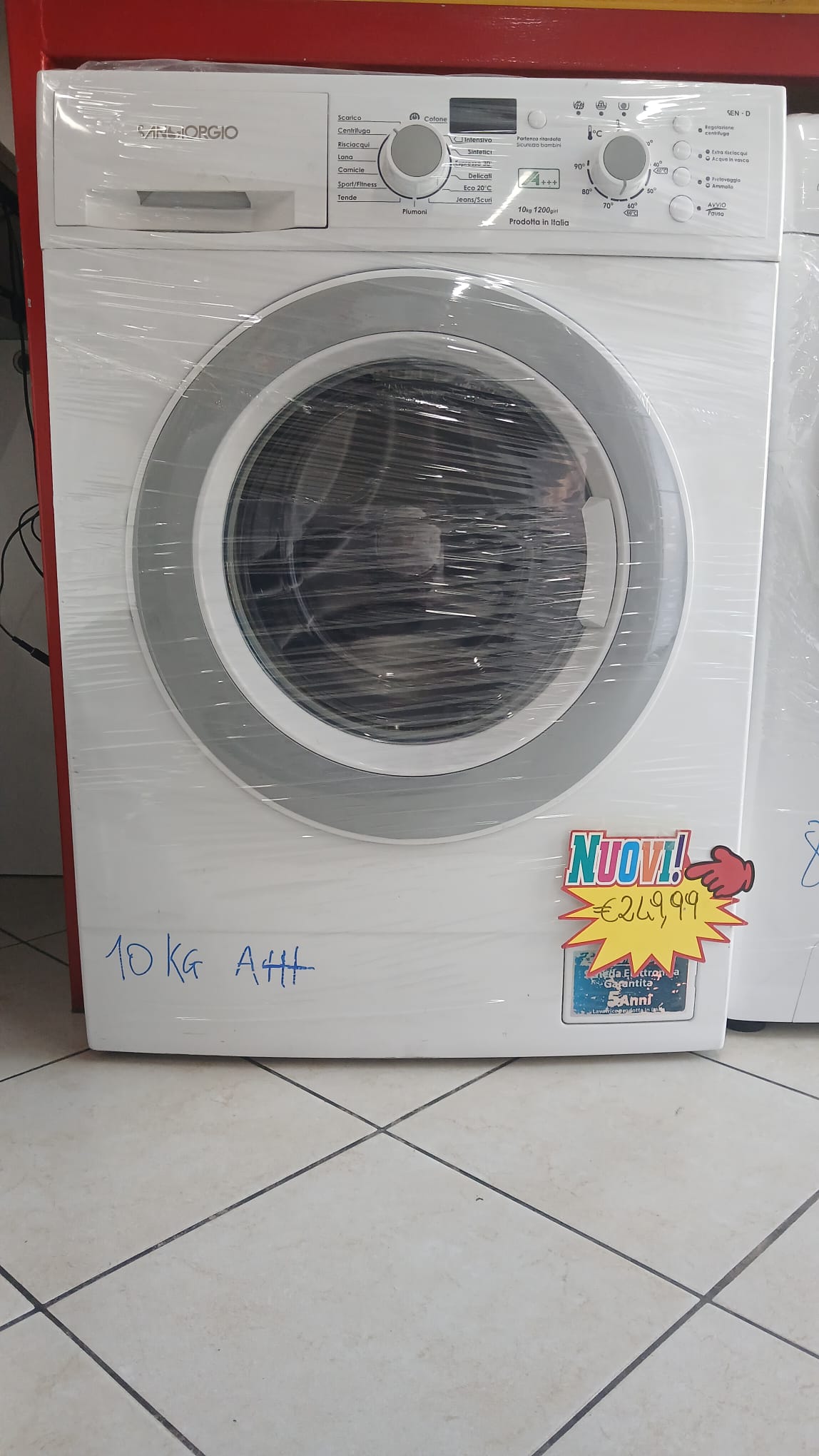 LAVATRICE SAN GIORGIO 10KG