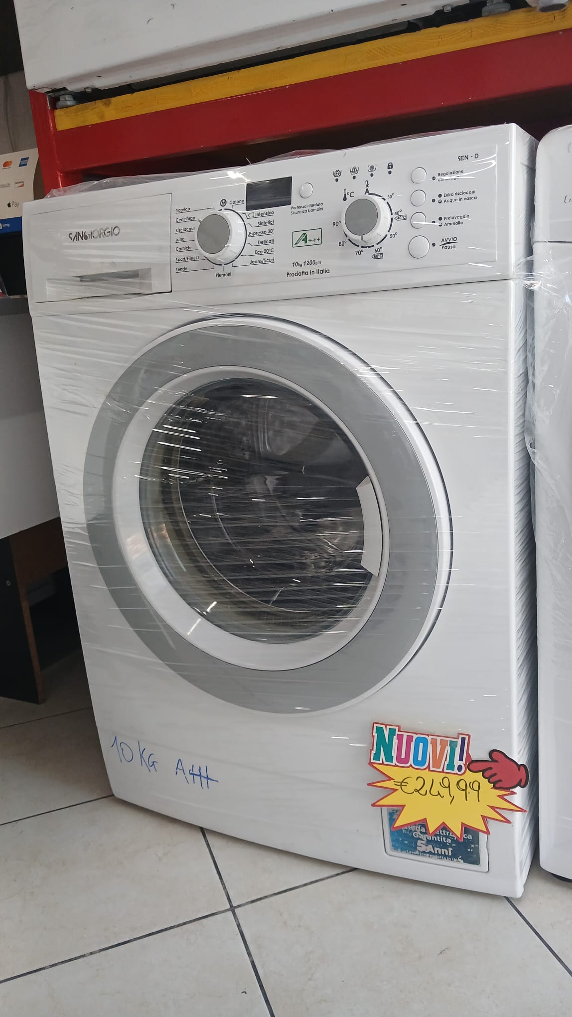 LAVATRICE SAN GIORGIO 10KG