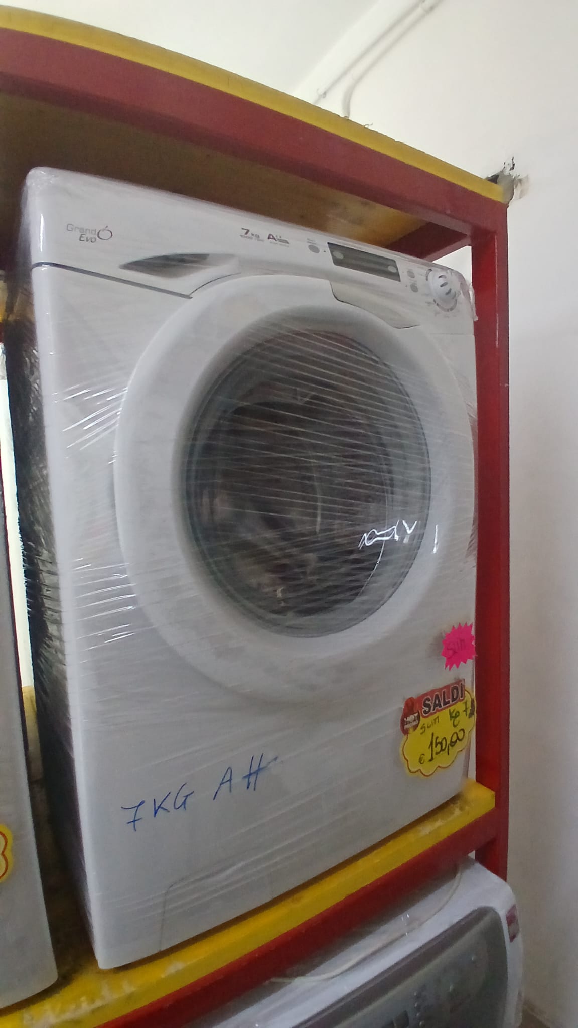LAVATRICE CANDY GRANDO' EVO 7KG SLIM