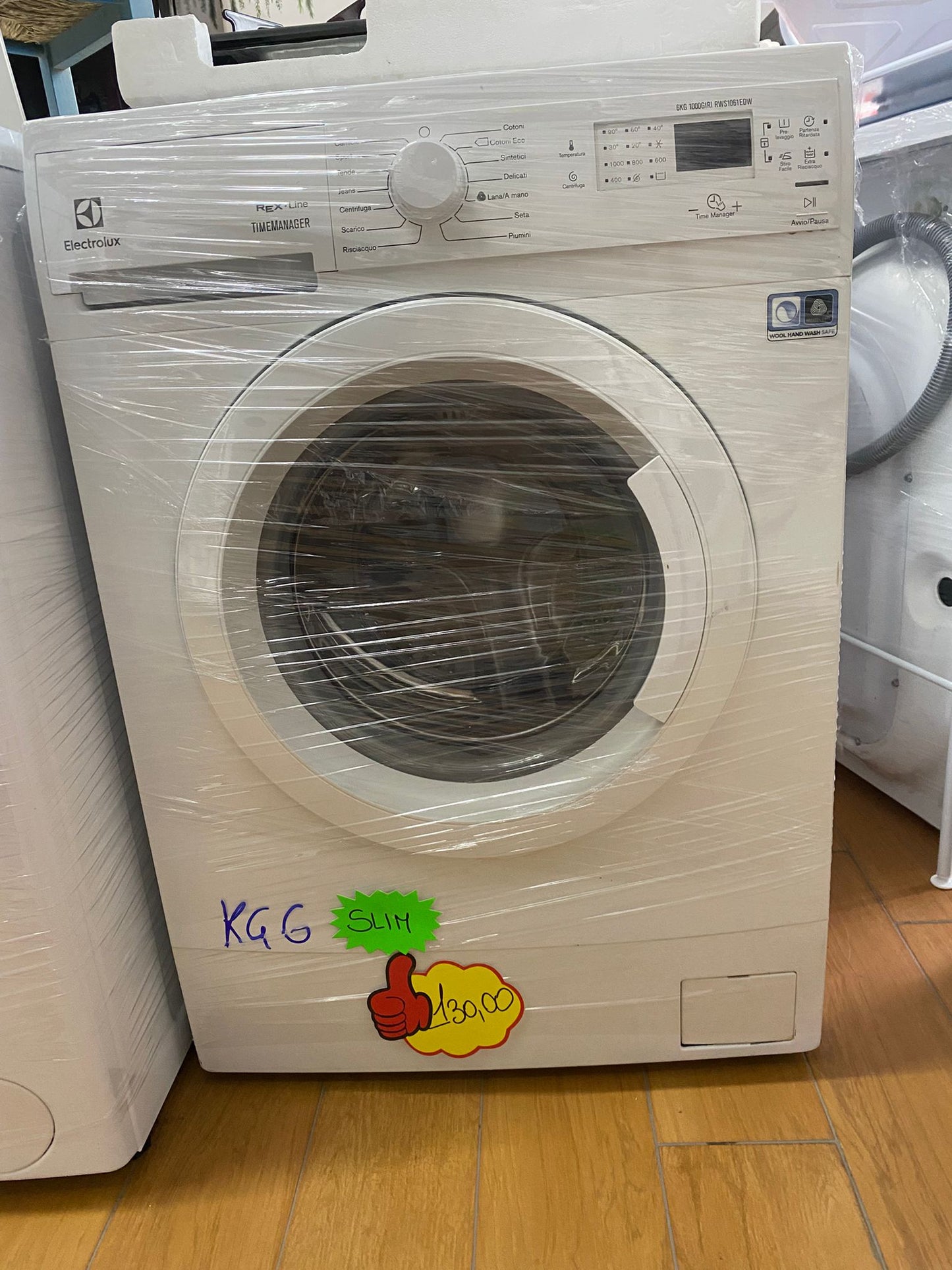 LAVATRICE ELECTROLUX REX 6KG SLIM