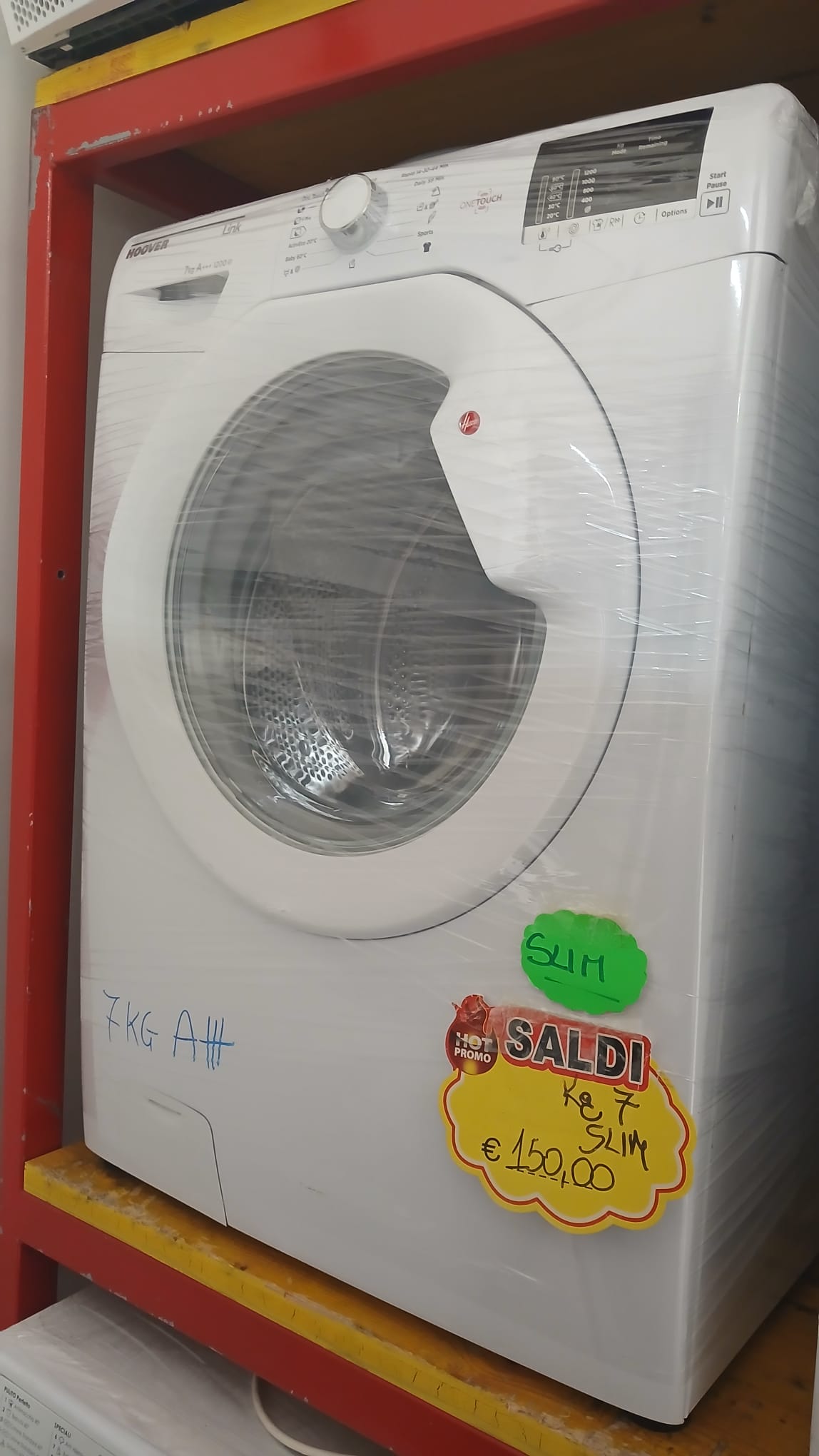 LAVATRICE HOOVER 7KG SLIM