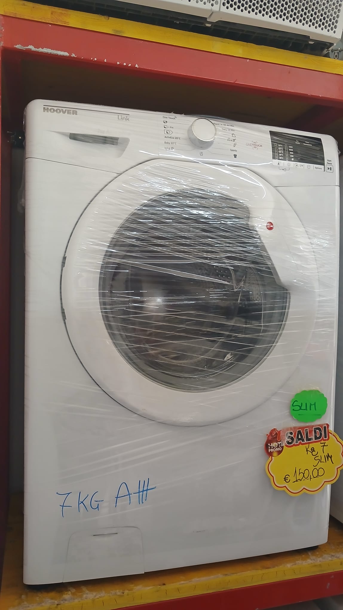 LAVATRICE HOOVER 7KG SLIM