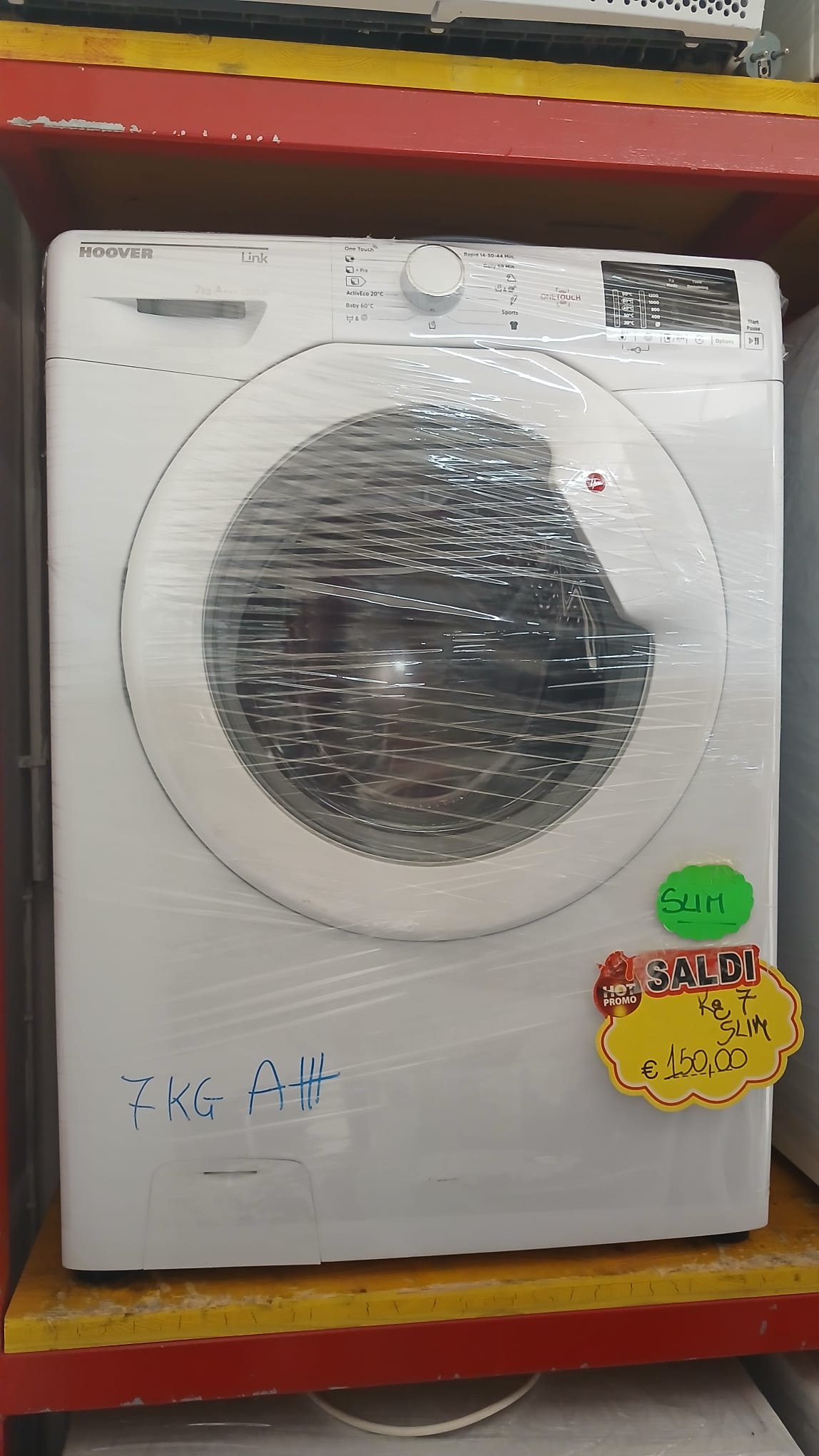 LAVATRICE HOOVER 7KG SLIM