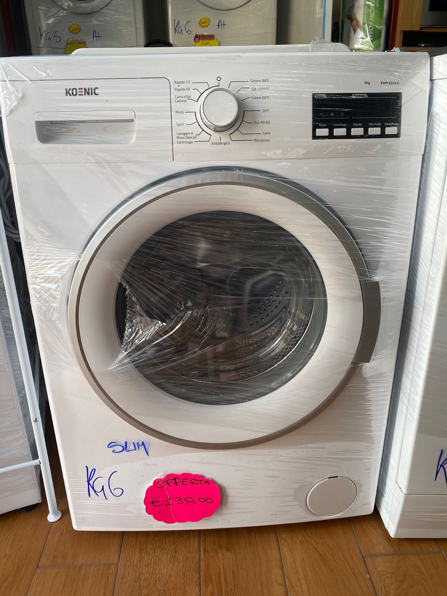 LAVATRICE KOENIC 6KG SLIM