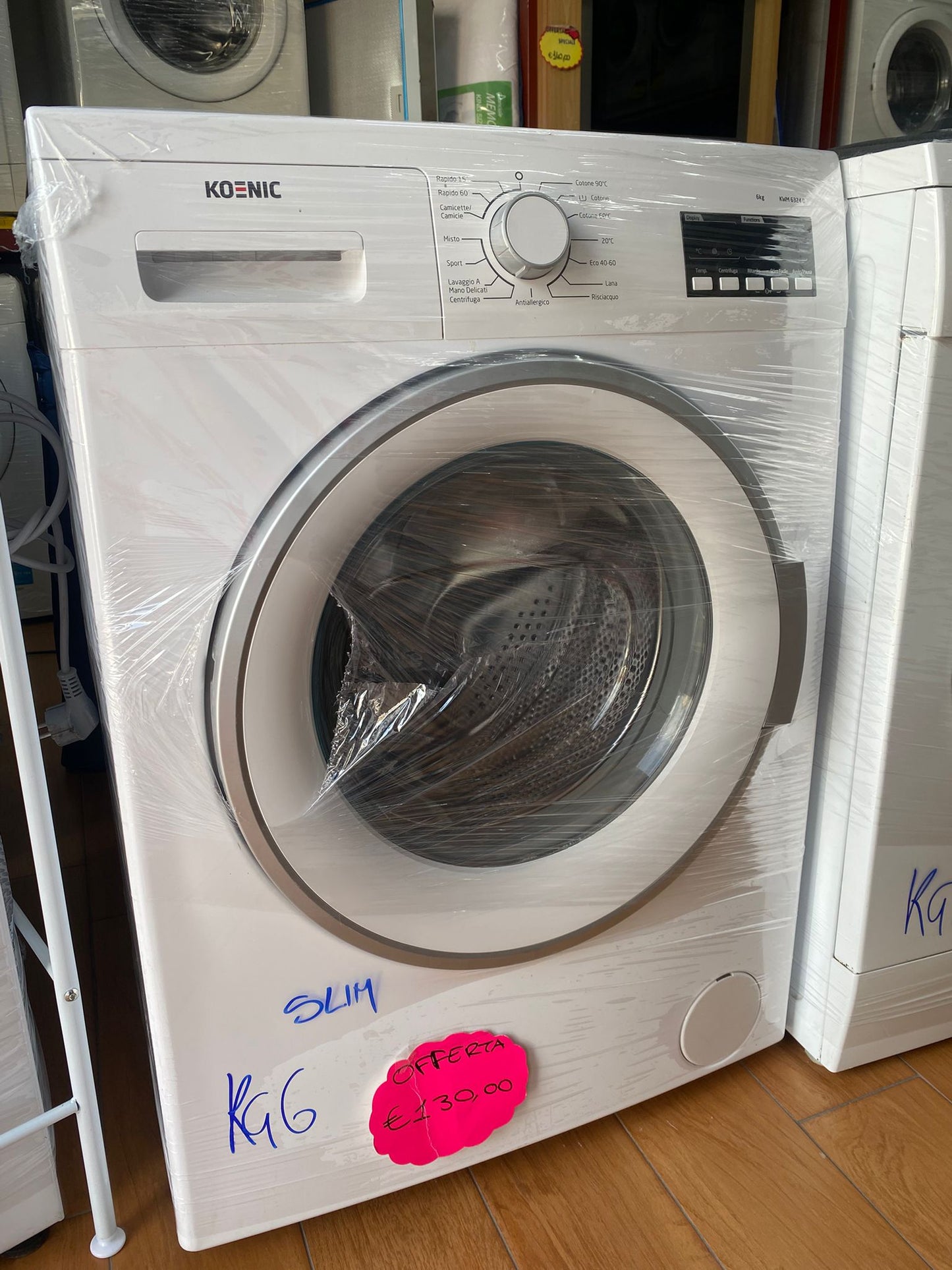 LAVATRICE KOENIC 6KG SLIM
