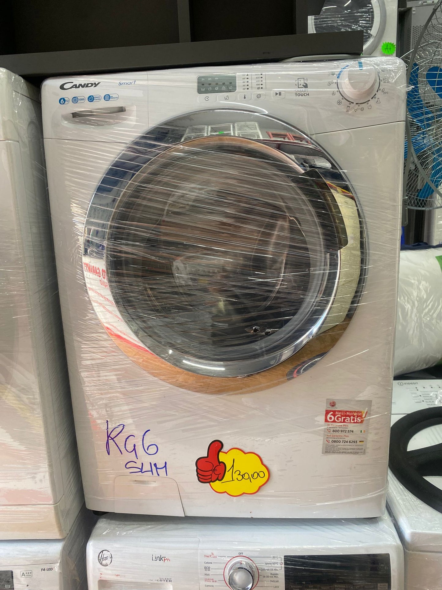 LAVATRICE CANDY SMART 6KG SLIM