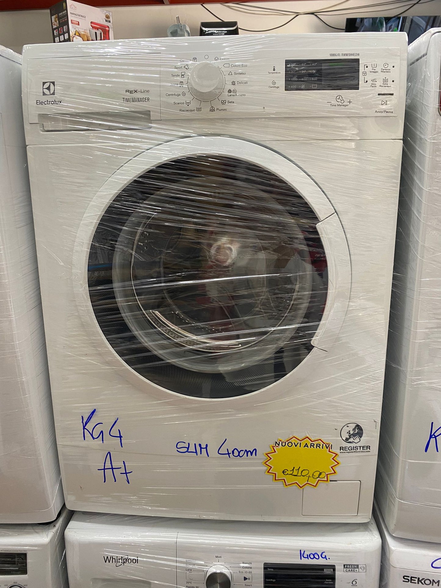 LAVATRICE ELECTROLUX 4KG SLIM