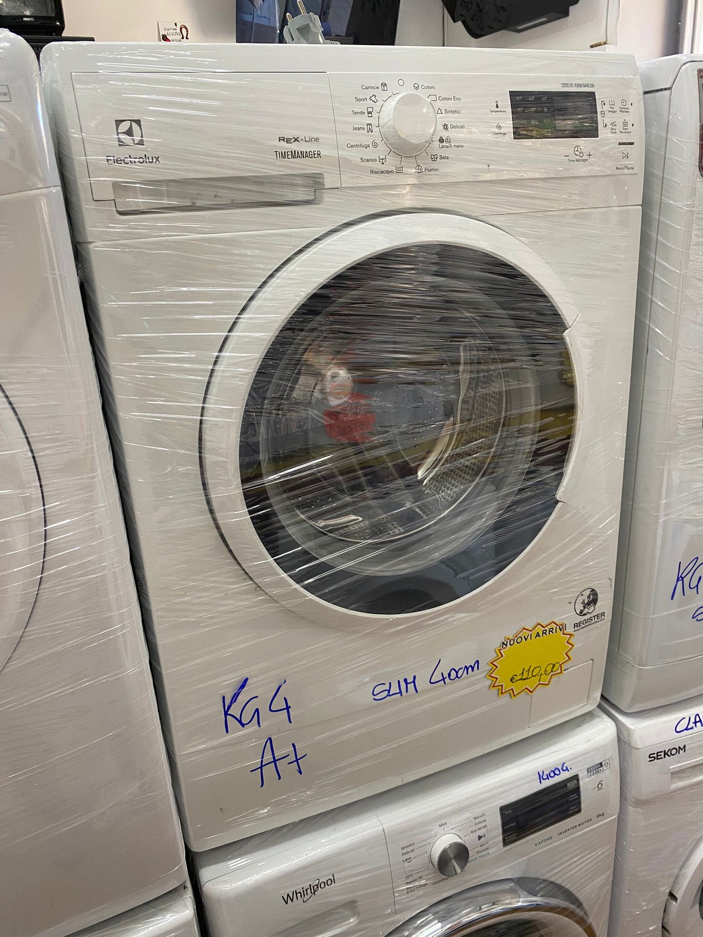 LAVATRICE ELECTROLUX 4KG SLIM