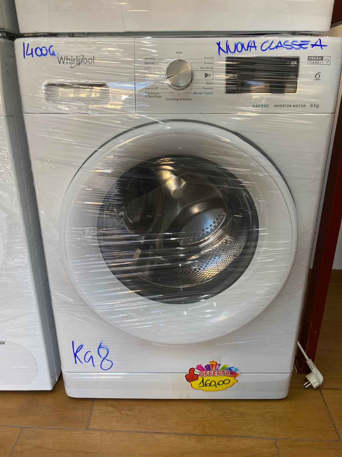 LAVATRICE WHIRLPOOL 8KG