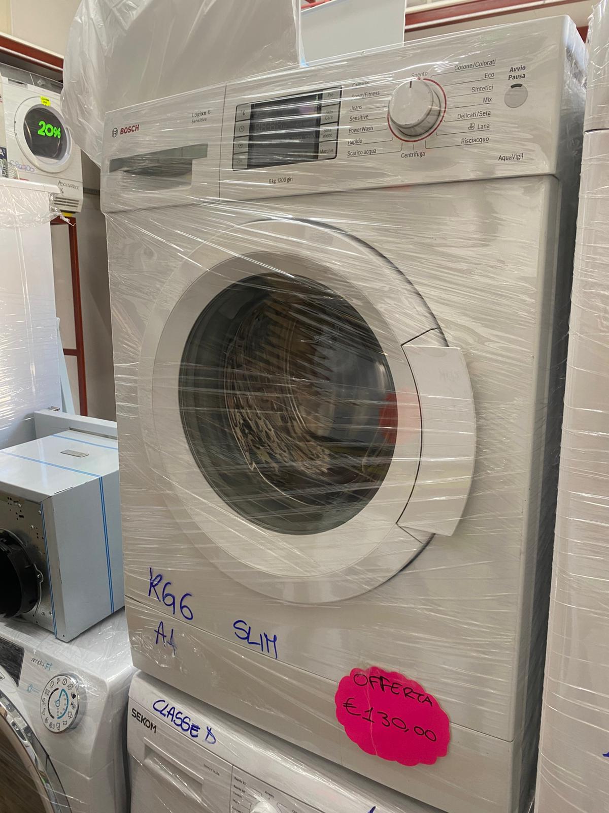 LAVATRICE BOSCH LOGIXX6 6KG SLIM