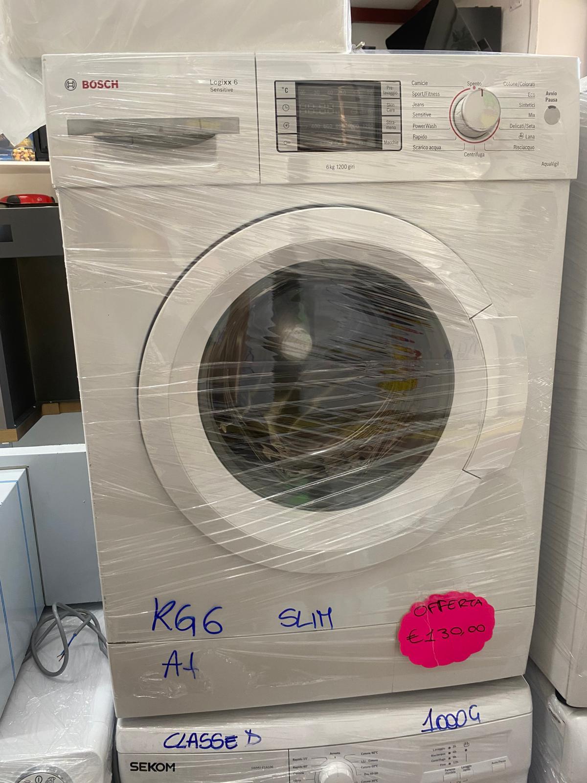 LAVATRICE BOSCH LOGIXX6 6KG SLIM