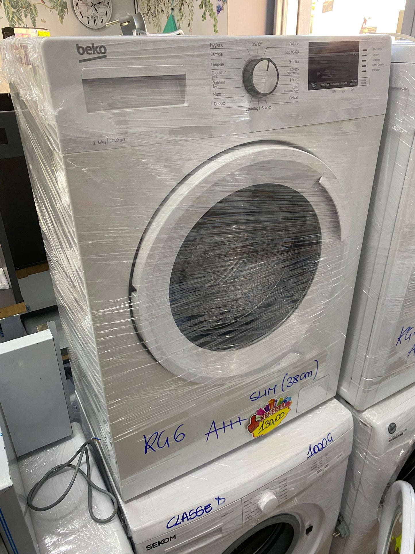 LAVATRICE BEKO 6KG SLIM