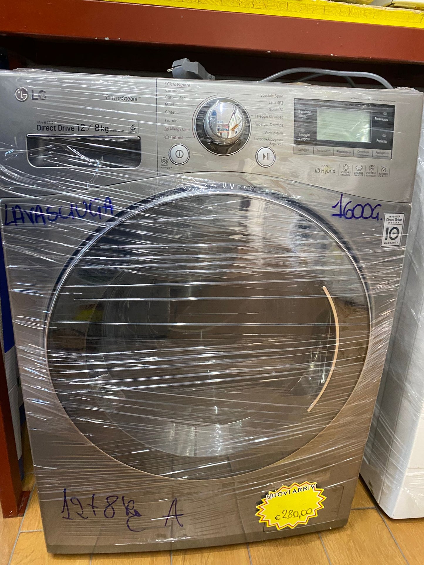LAVASCIUGA LG 12+8KG