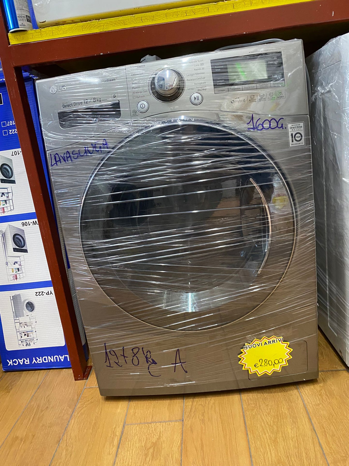 LAVASCIUGA LG 12+8KG