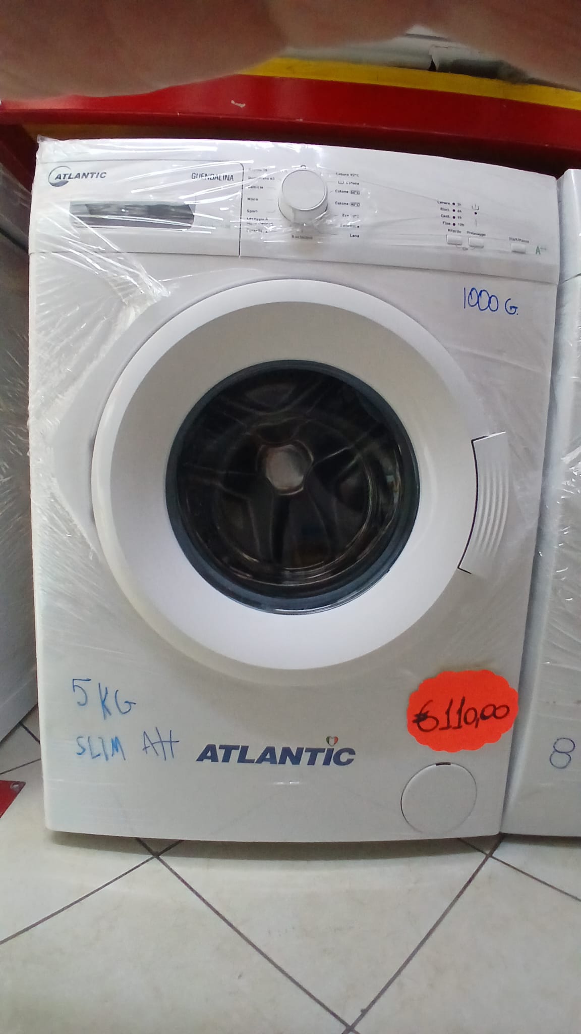 LAVATRICE ATLANTIC 5KG SLIM