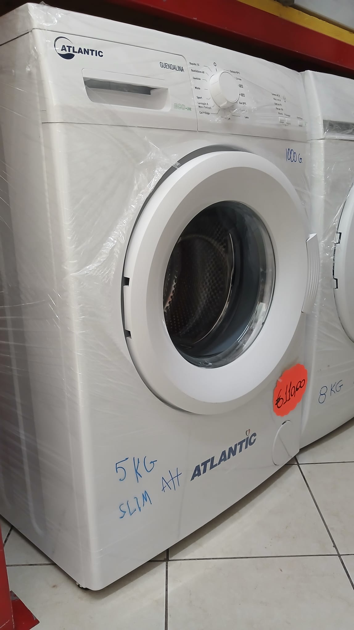 LAVATRICE ATLANTIC 5KG SLIM