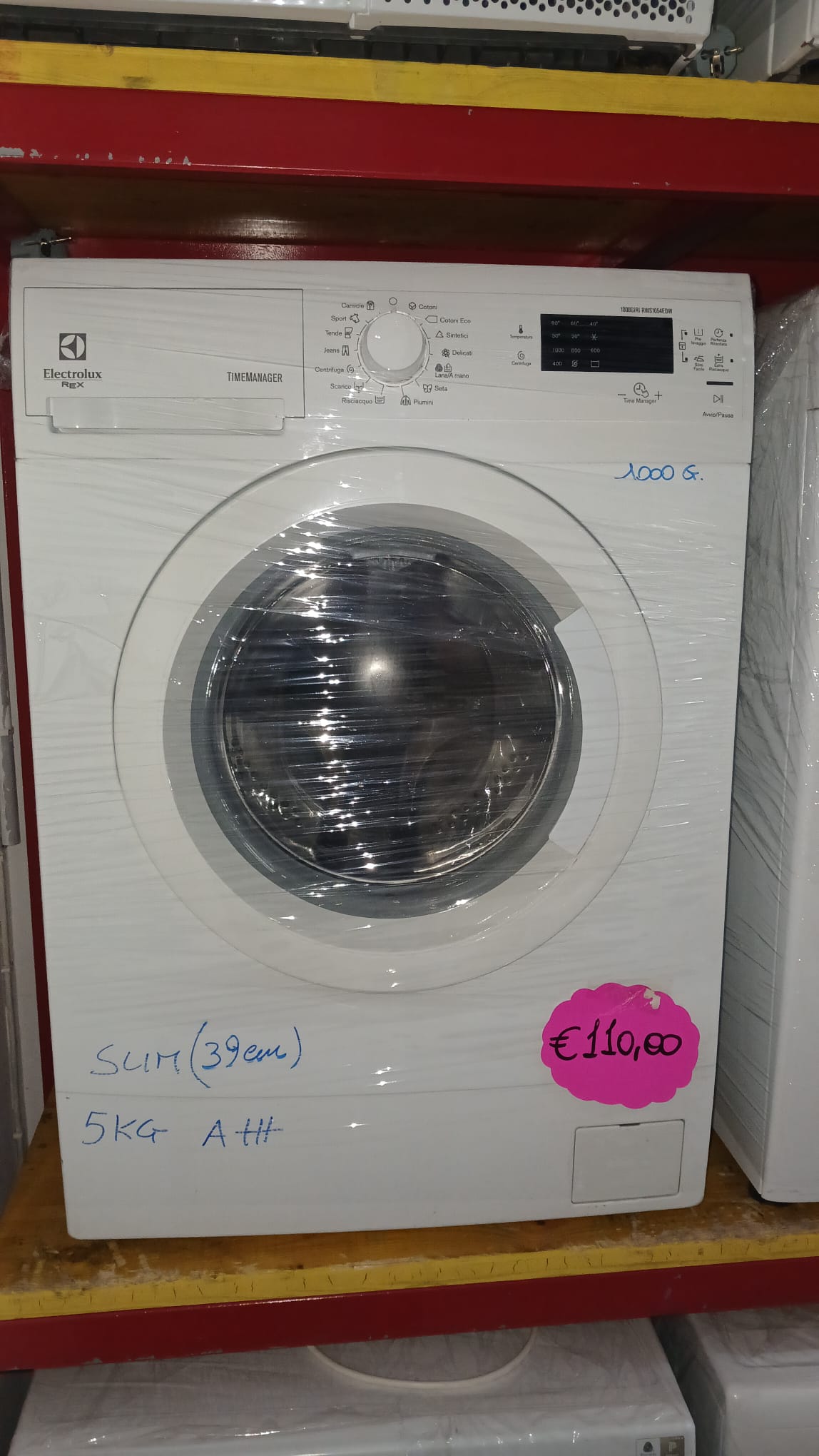 LAVATRICE ELECTROLUX REX 5KG SLIM