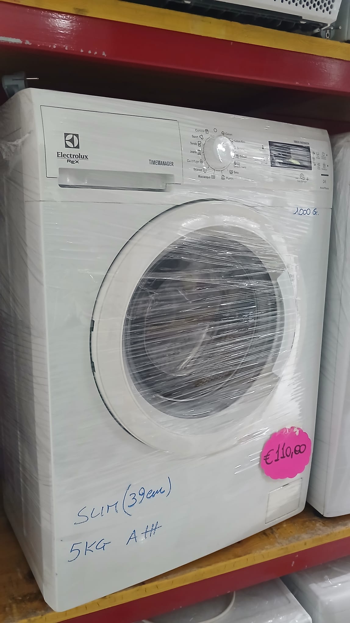 LAVATRICE ELECTROLUX REX 5KG SLIM