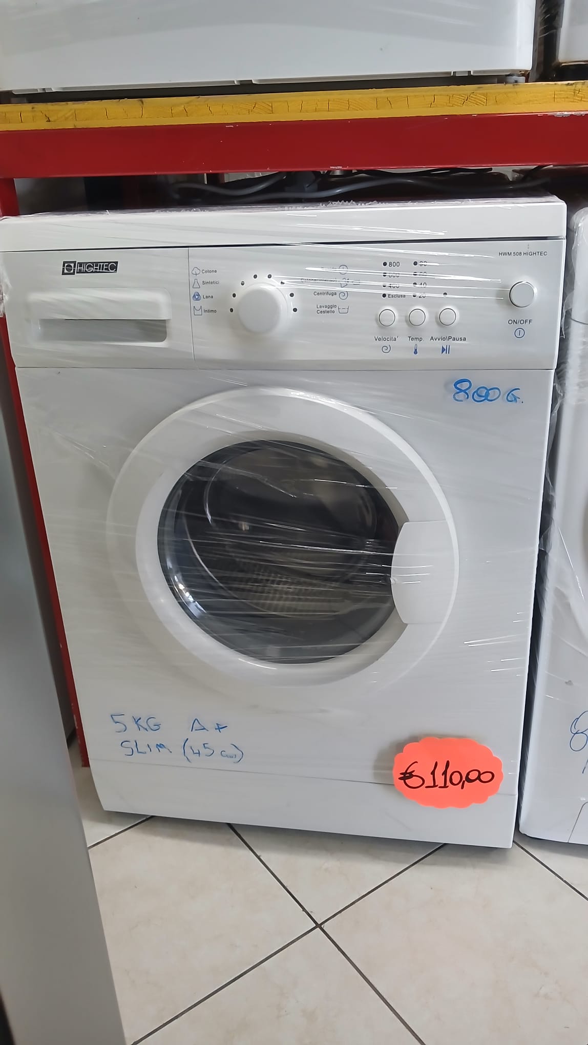 LAVATRICE HIGHTEC 5KG SLIM