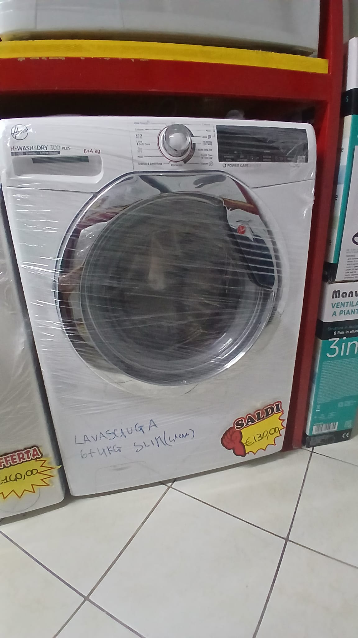 LAVASCIUGA HOOVER SLIM 6+4KG