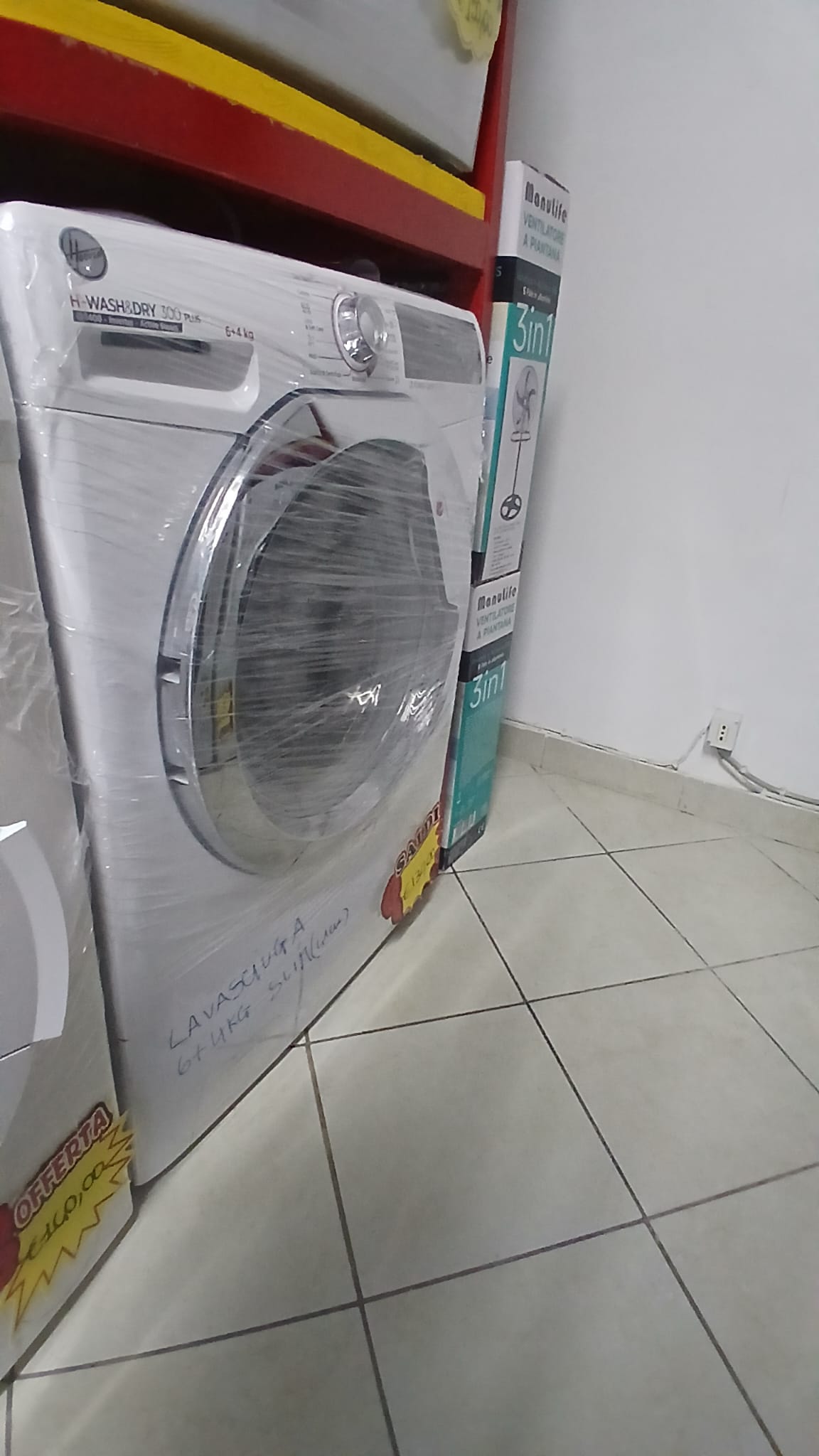 LAVASCIUGA HOOVER SLIM 6+4KG