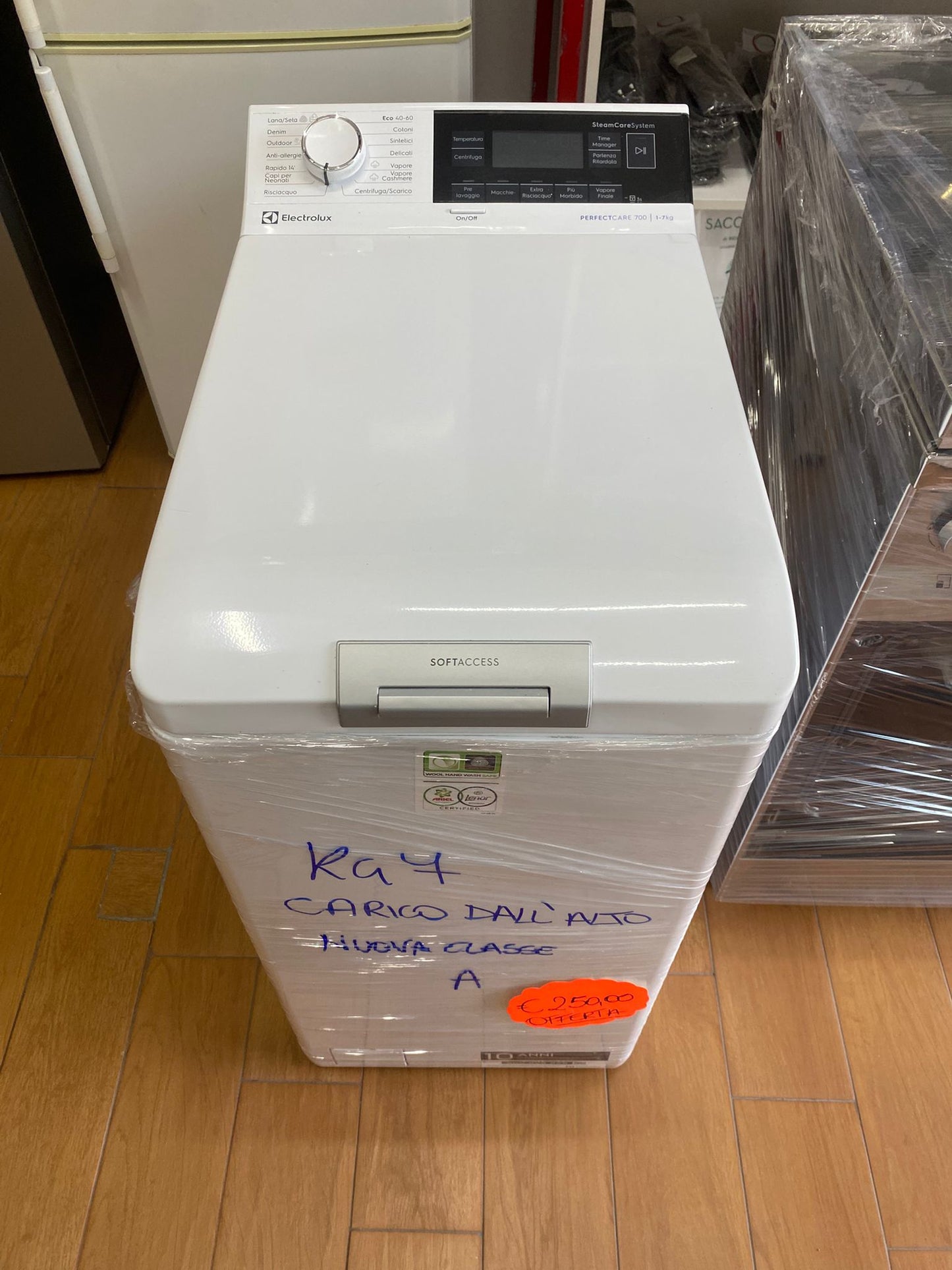 LAVATRIC ELETROLUX REX CARICO ALTO 7KG