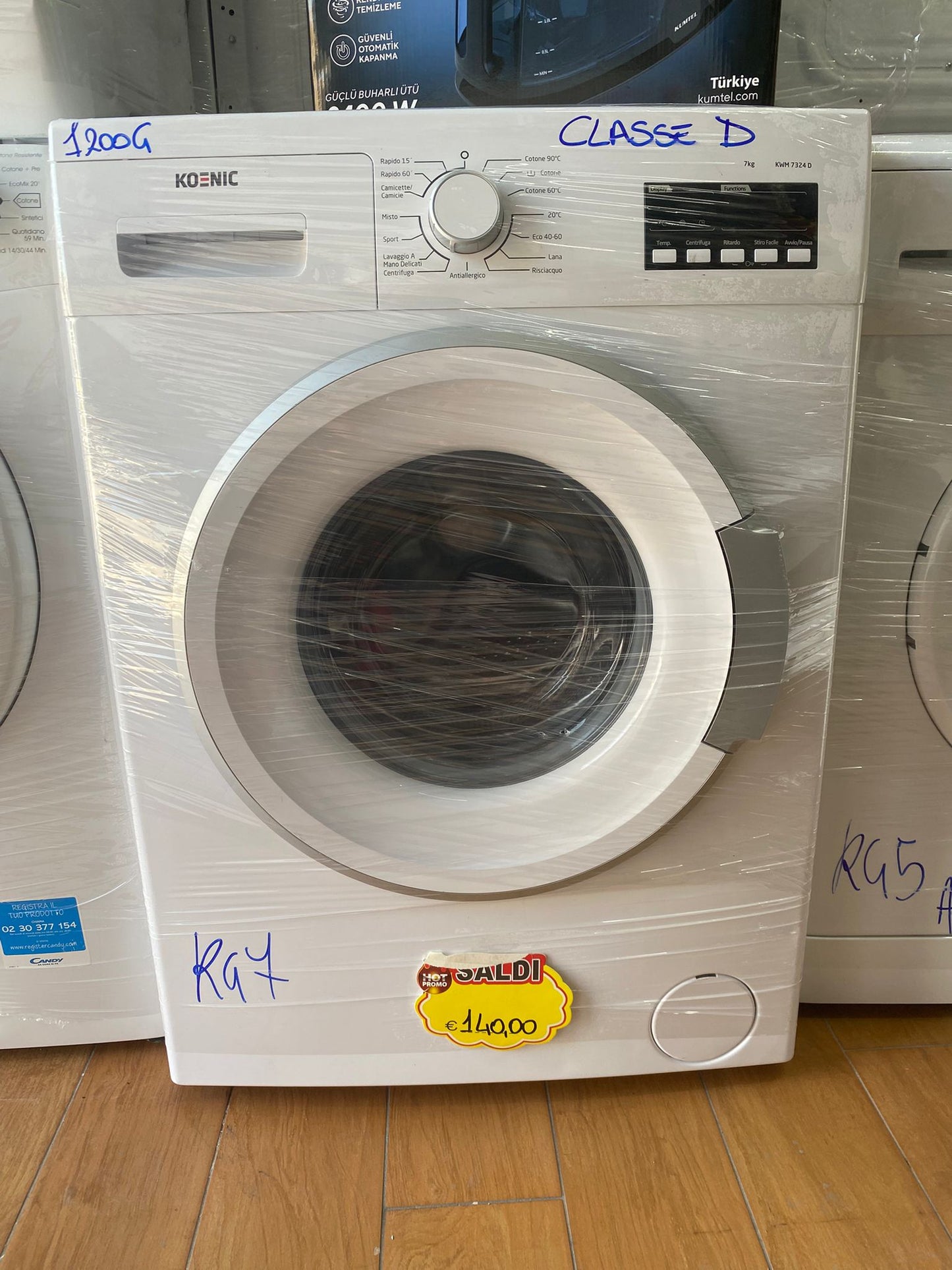 LAVATRICE KOENIC 7KG