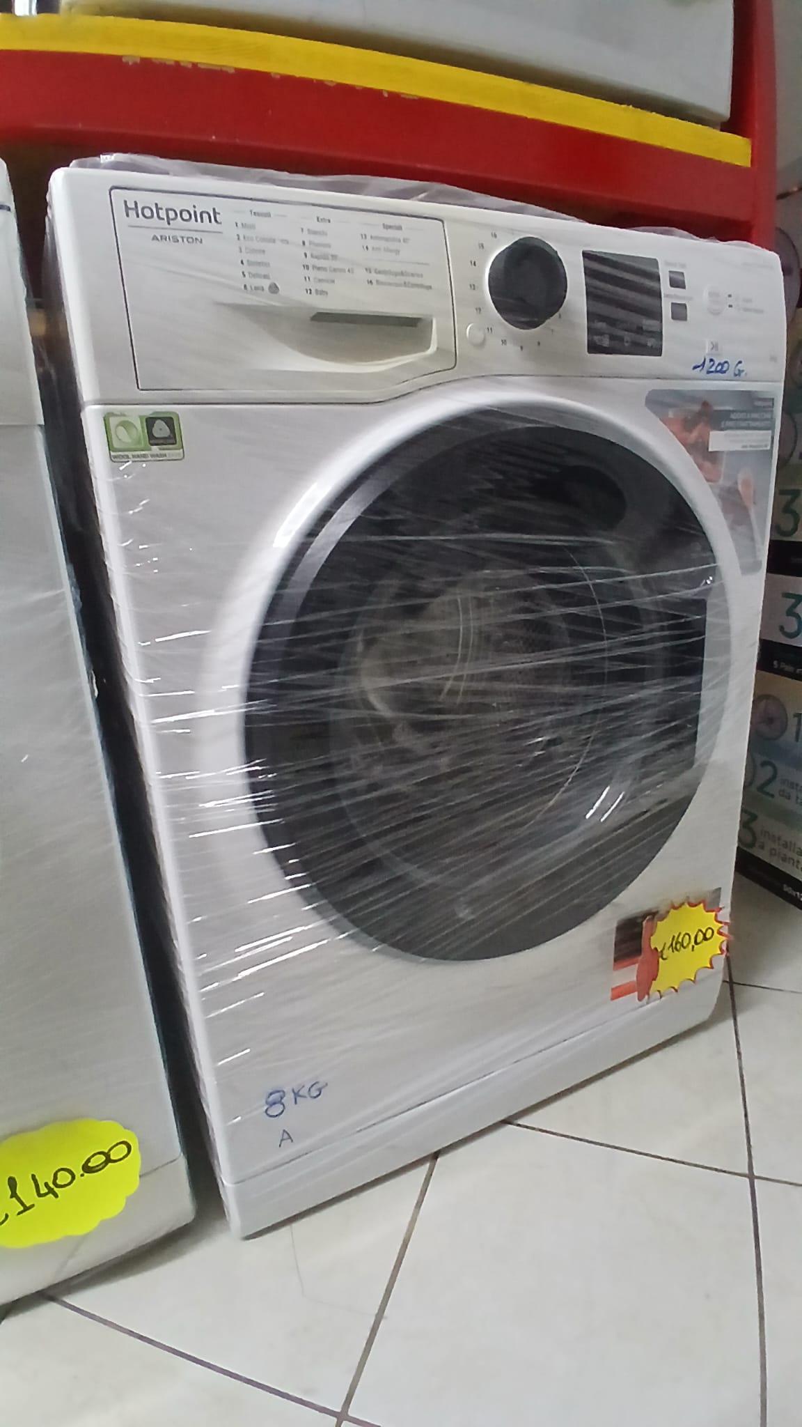 LAVATRICE HOTPOINT ARISTON 8KG