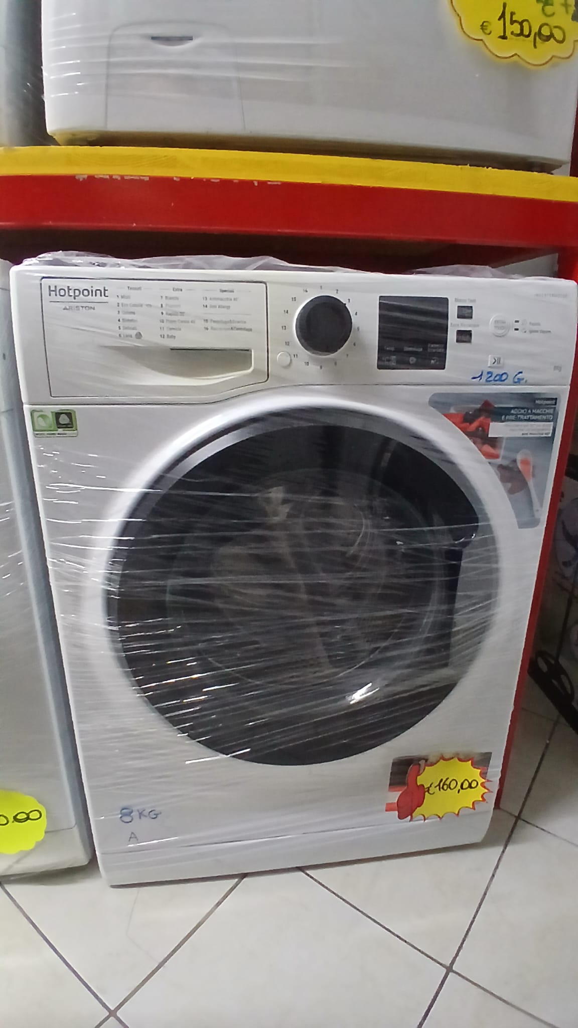 LAVATRICE HOTPOINT ARISTON 8KG