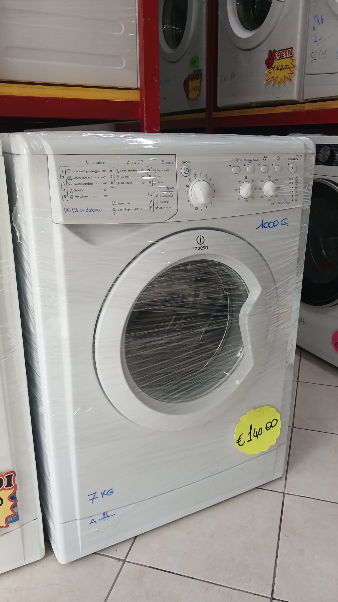 LAVATRICE INDESIT 7KG