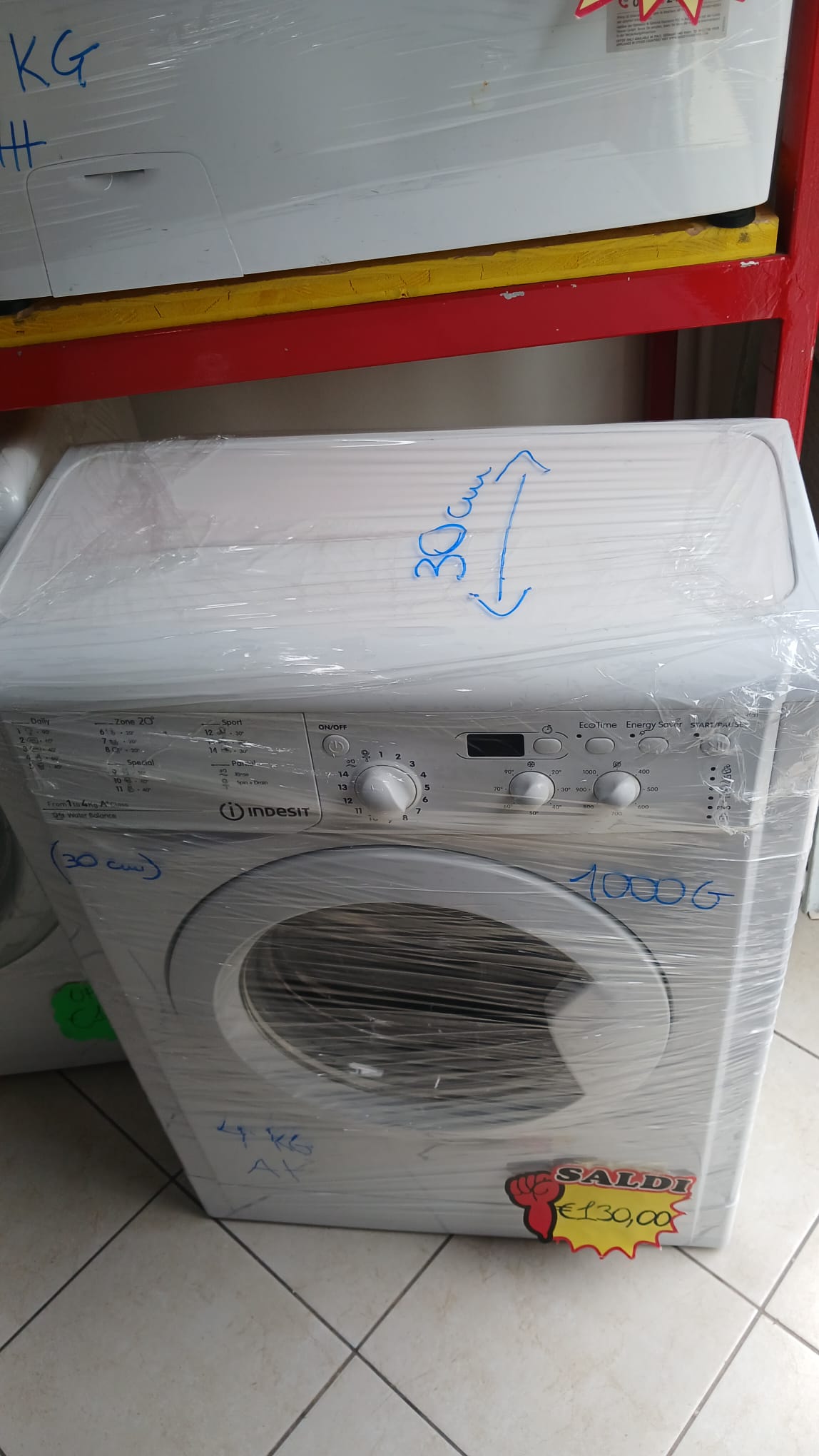LAVATRICE INDESIT 4KG SLIM