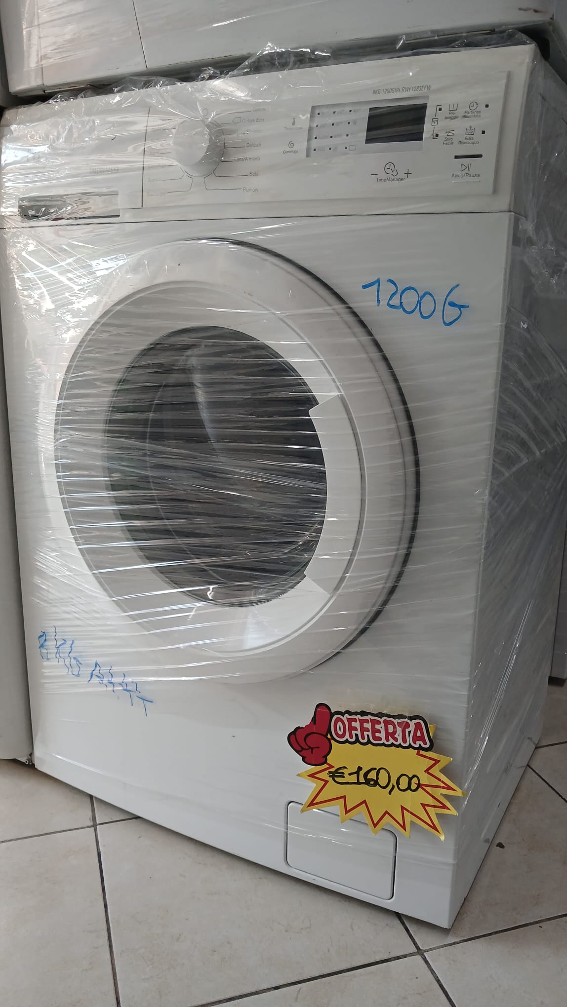 LAVATRICE ELECTROLUX 8KG