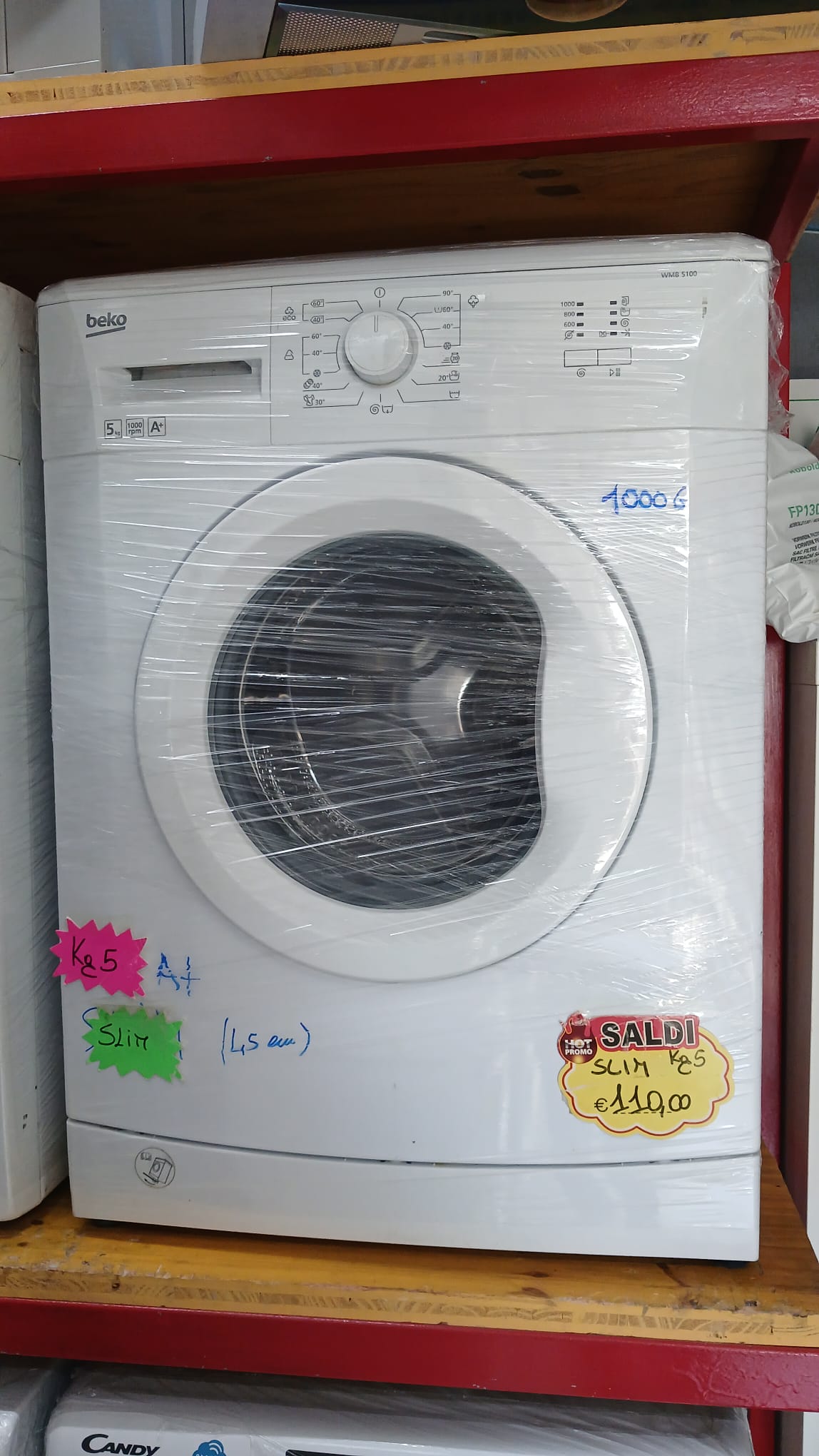 LAVATRICE BEKO 5KG SLIM