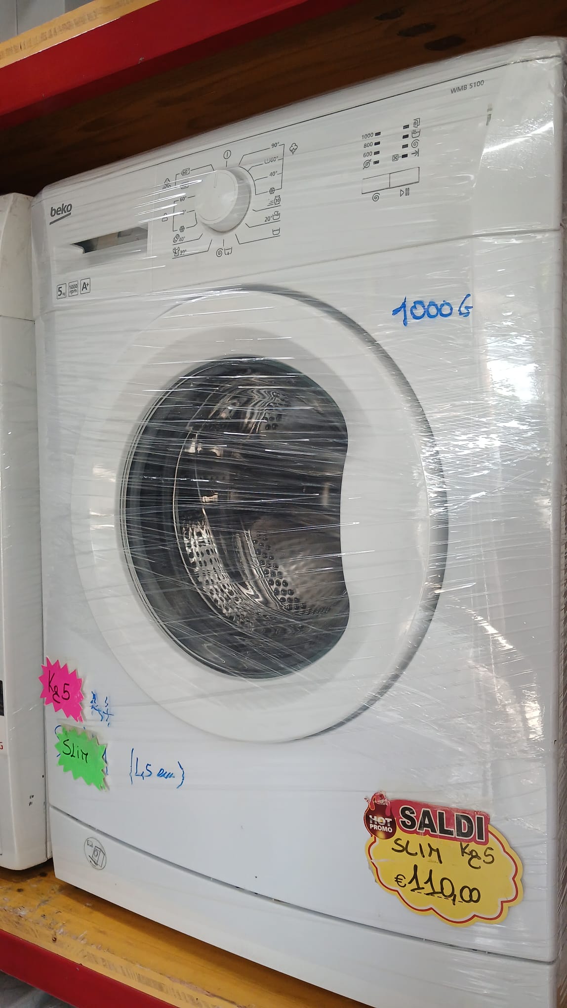 LAVATRICE BEKO 5KG SLIM