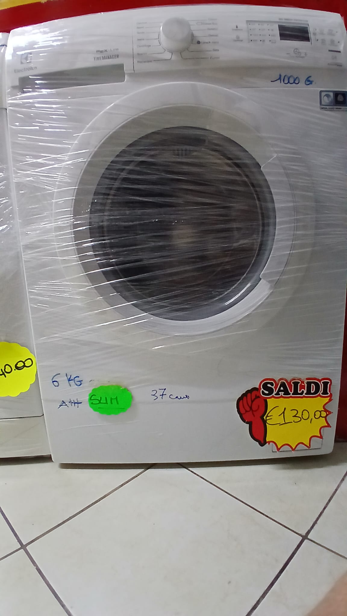 LAVATRICE ELECTROLUX 6KG SLIM