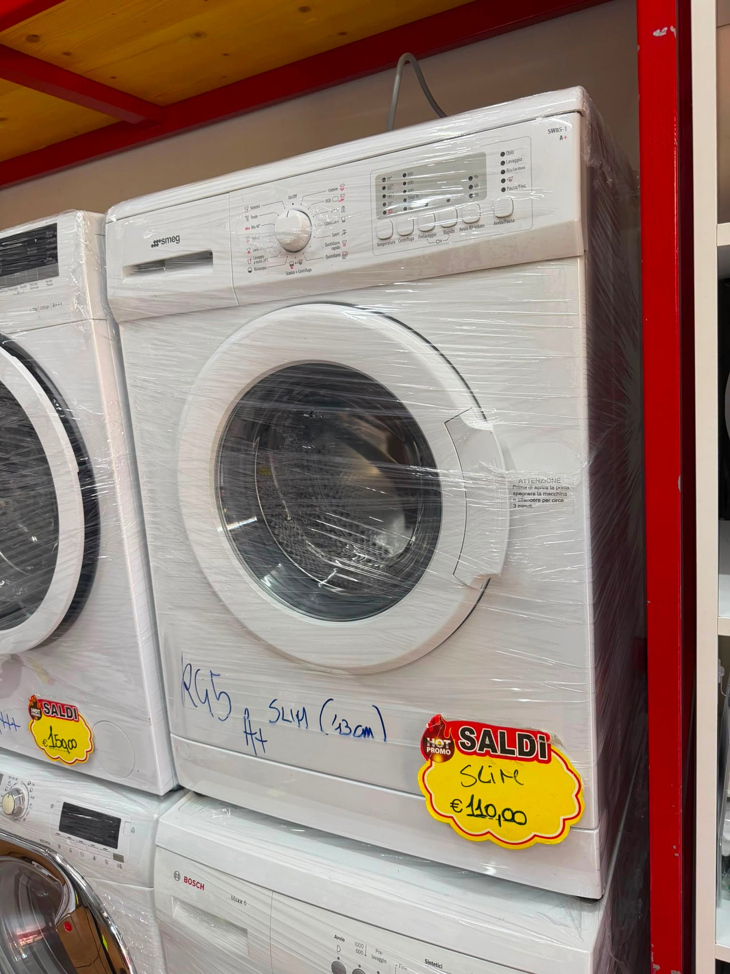 LAVATRICE SMEG 5KG SLIM